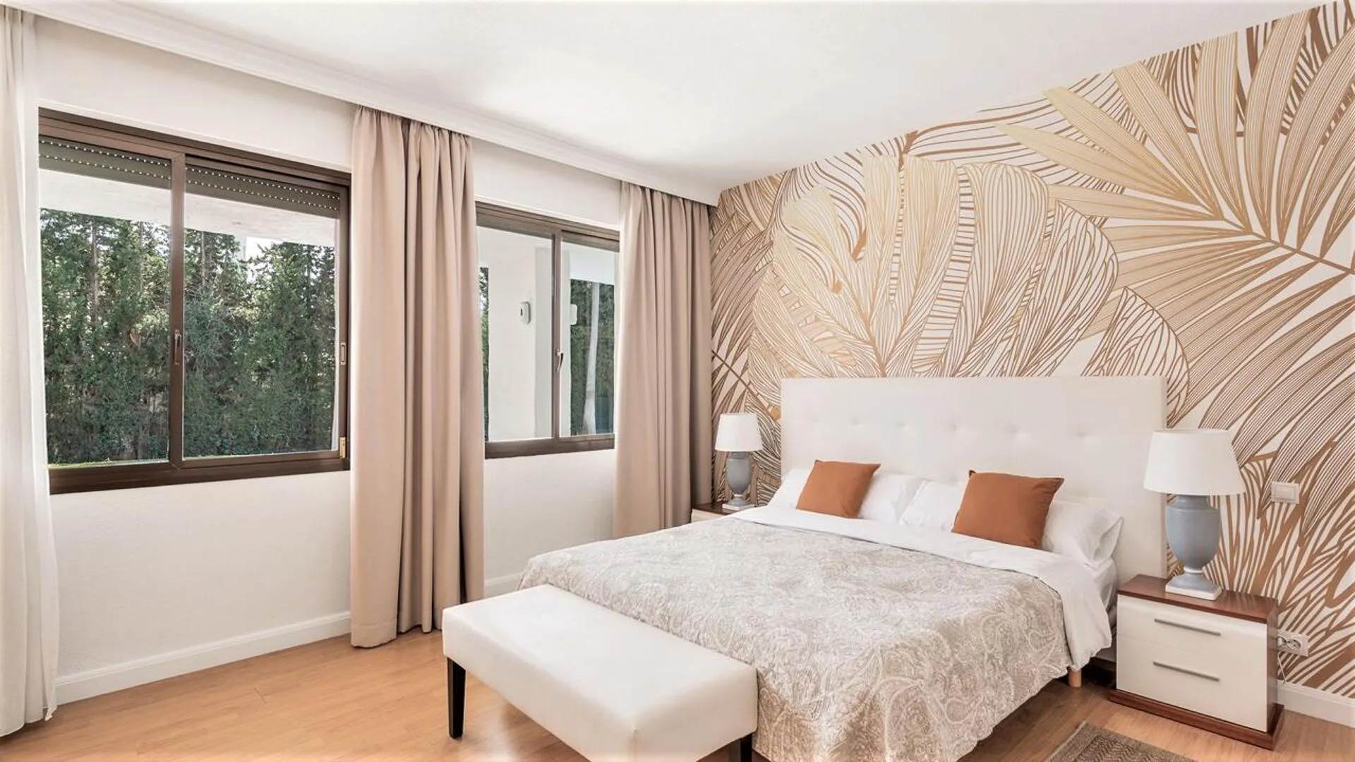 Bed in Villa Marina