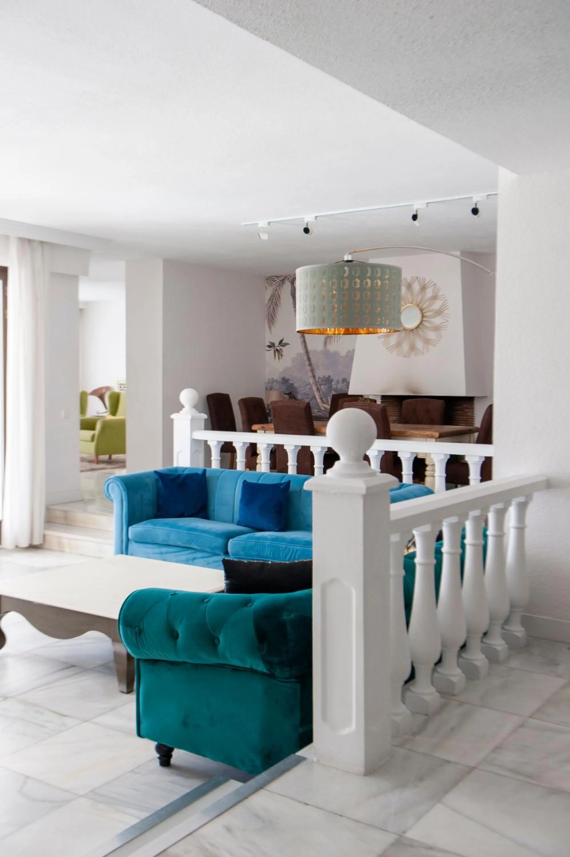 Living room, Bed in Villa Marina