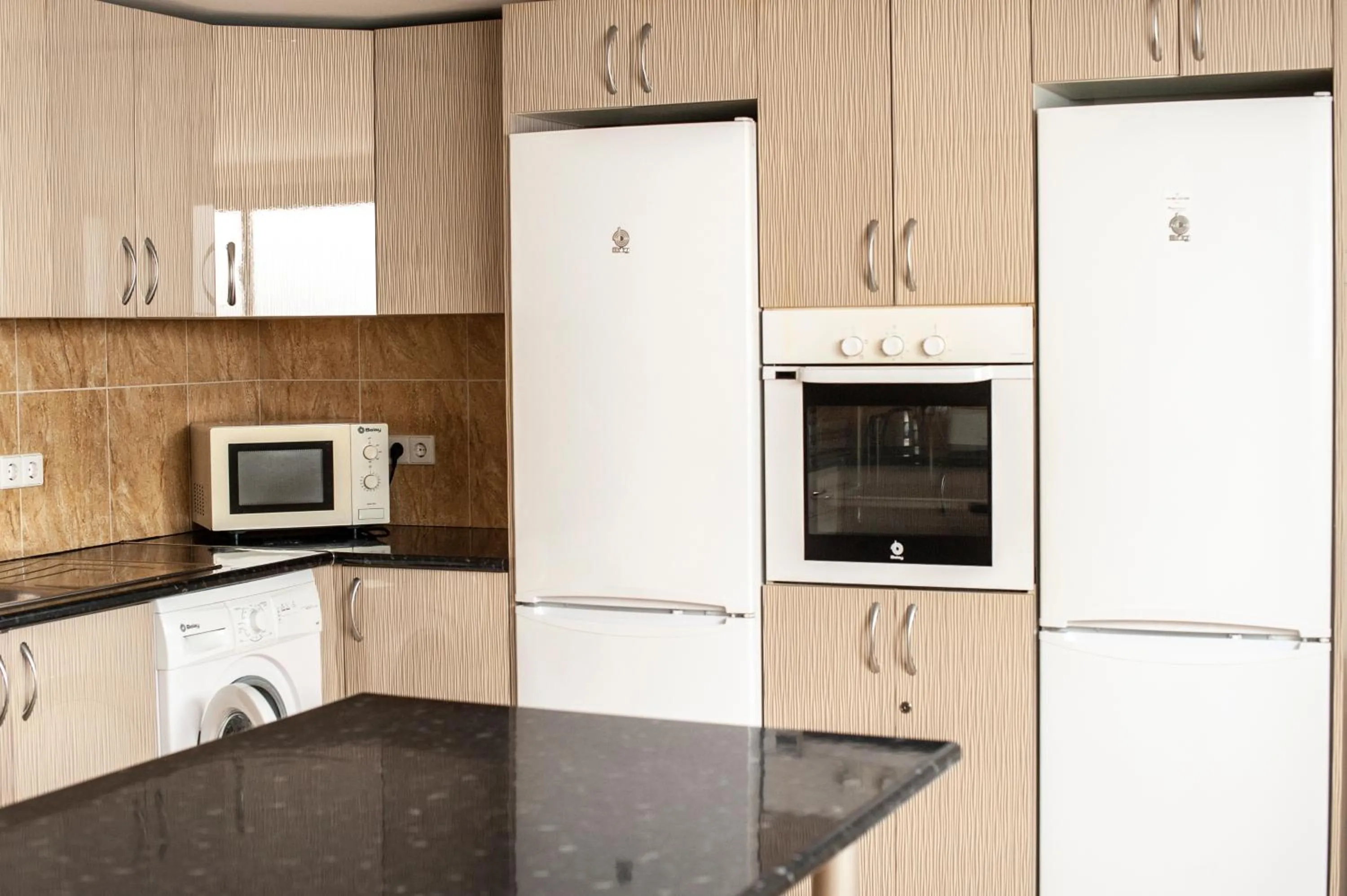 Kitchen or kitchenette in Villa Marina