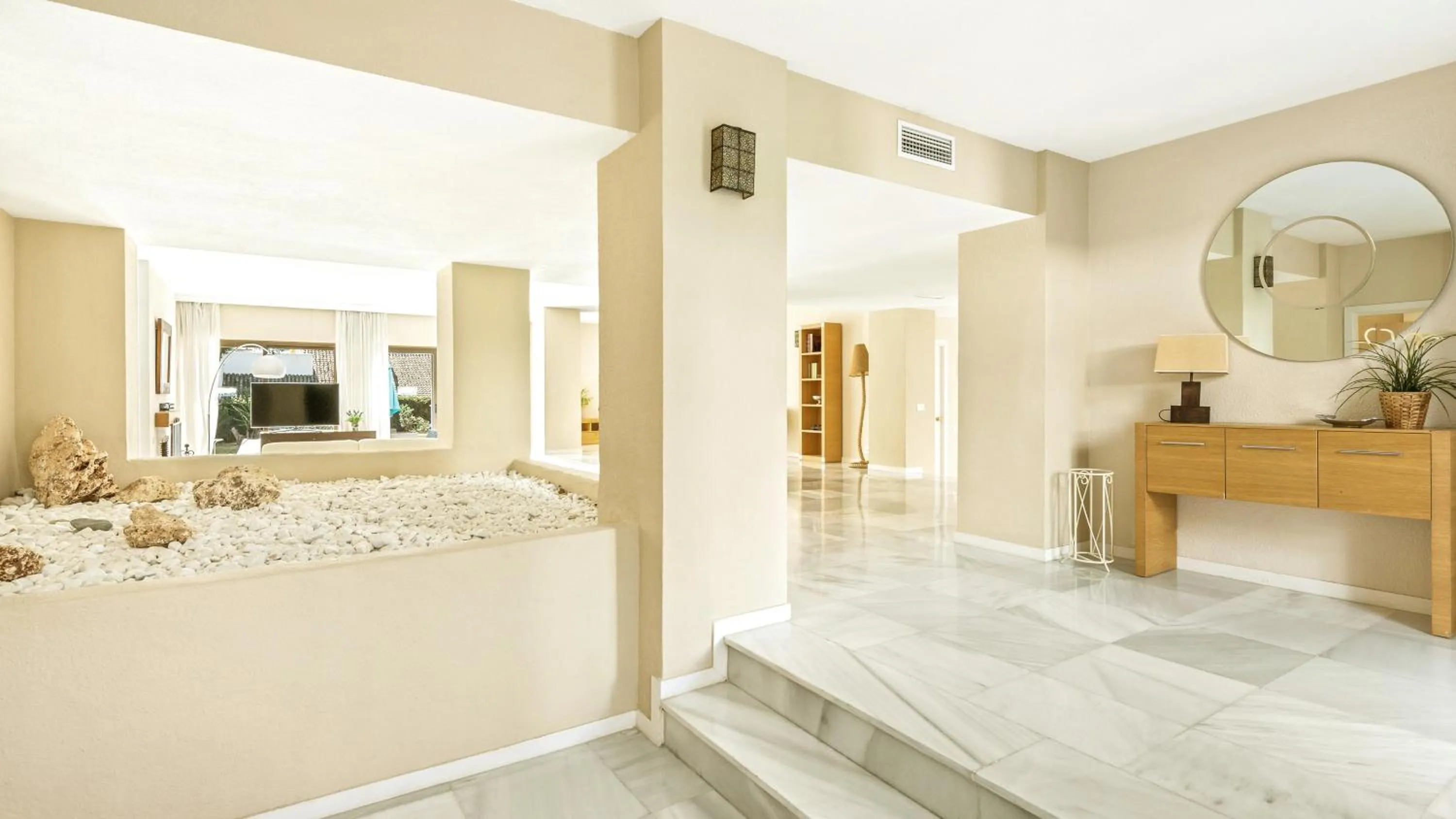 Lobby or reception in Villa Marina