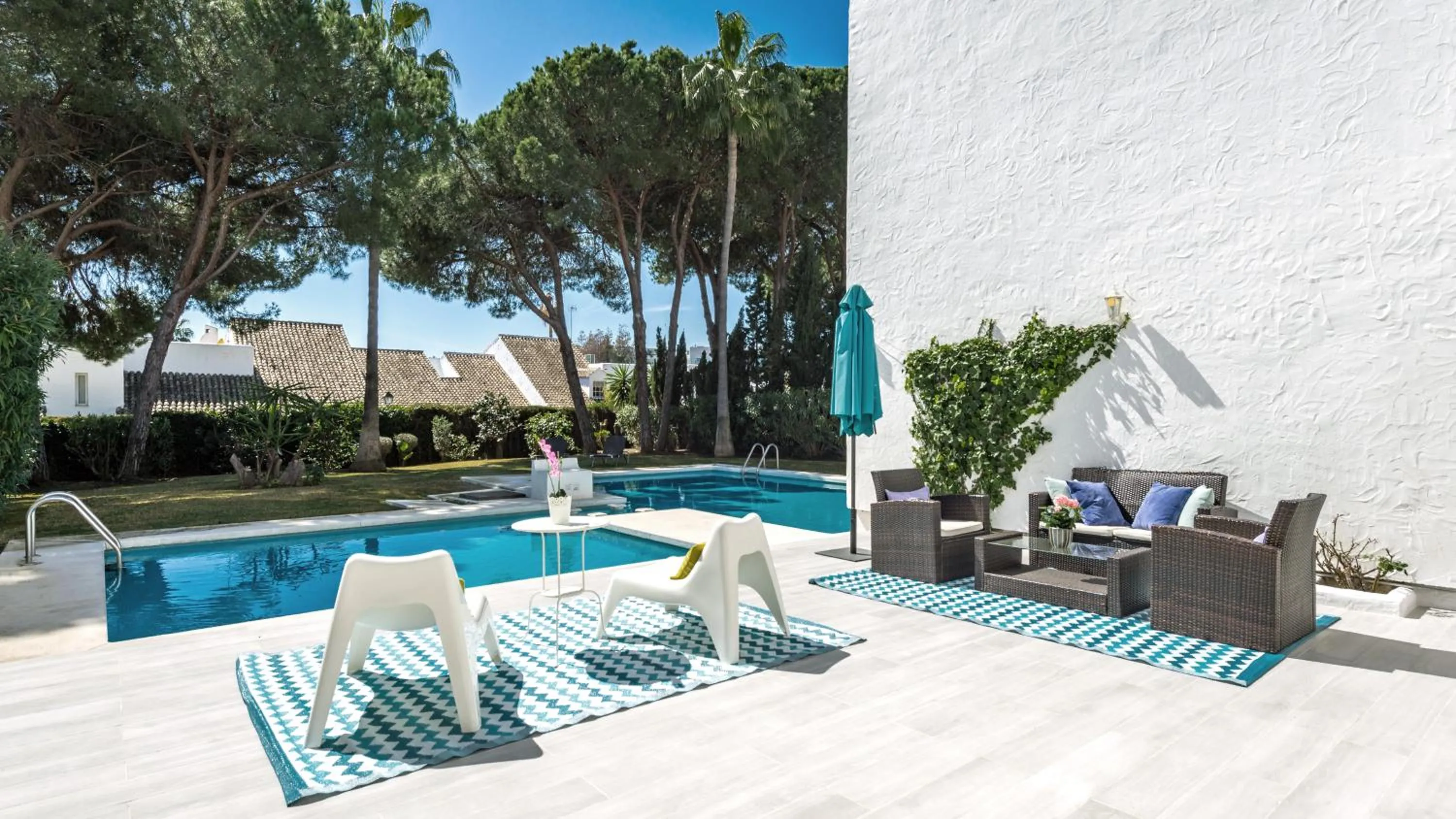 BBQ facilities in Villa Marina