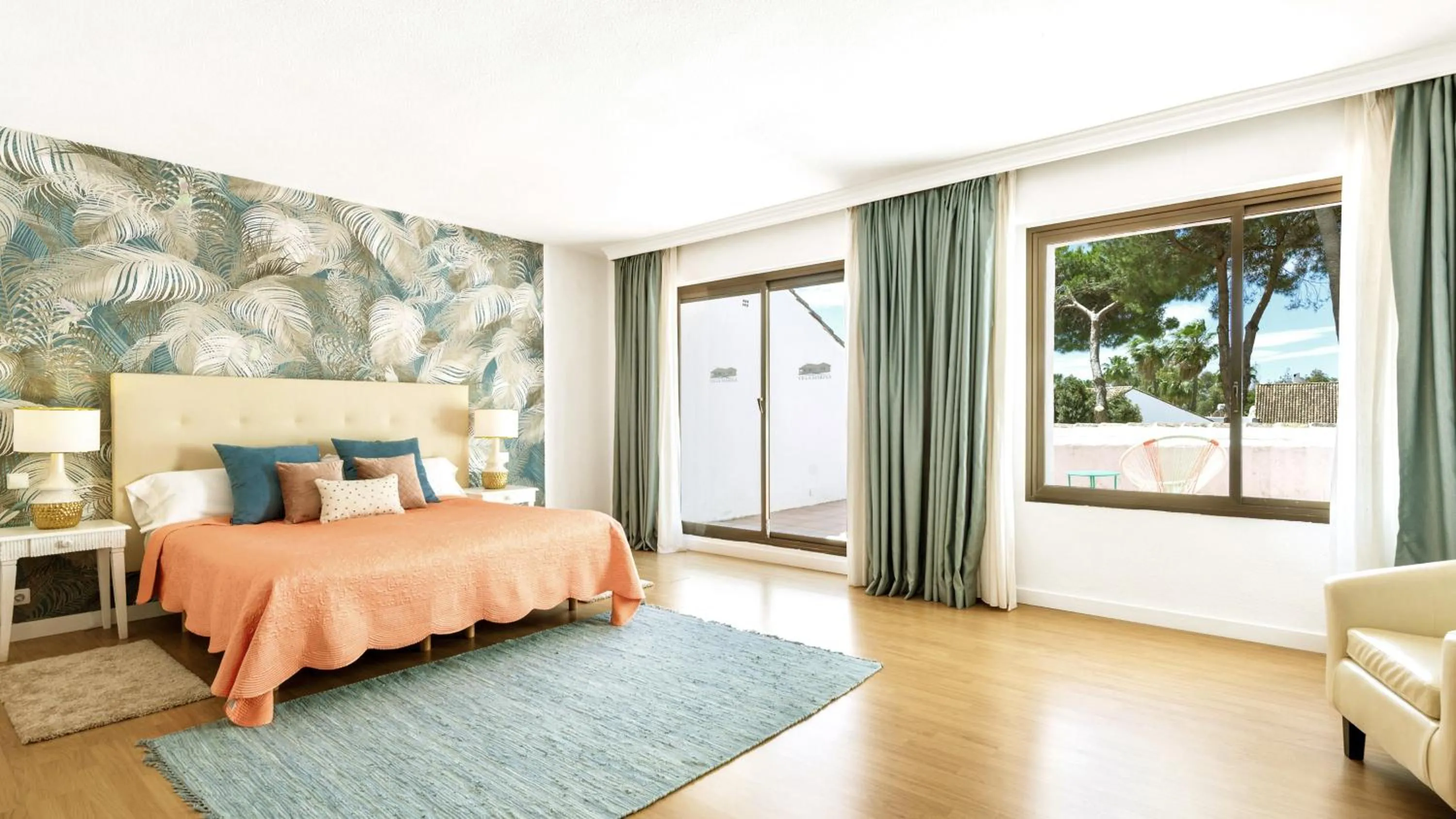Bed in Villa Marina