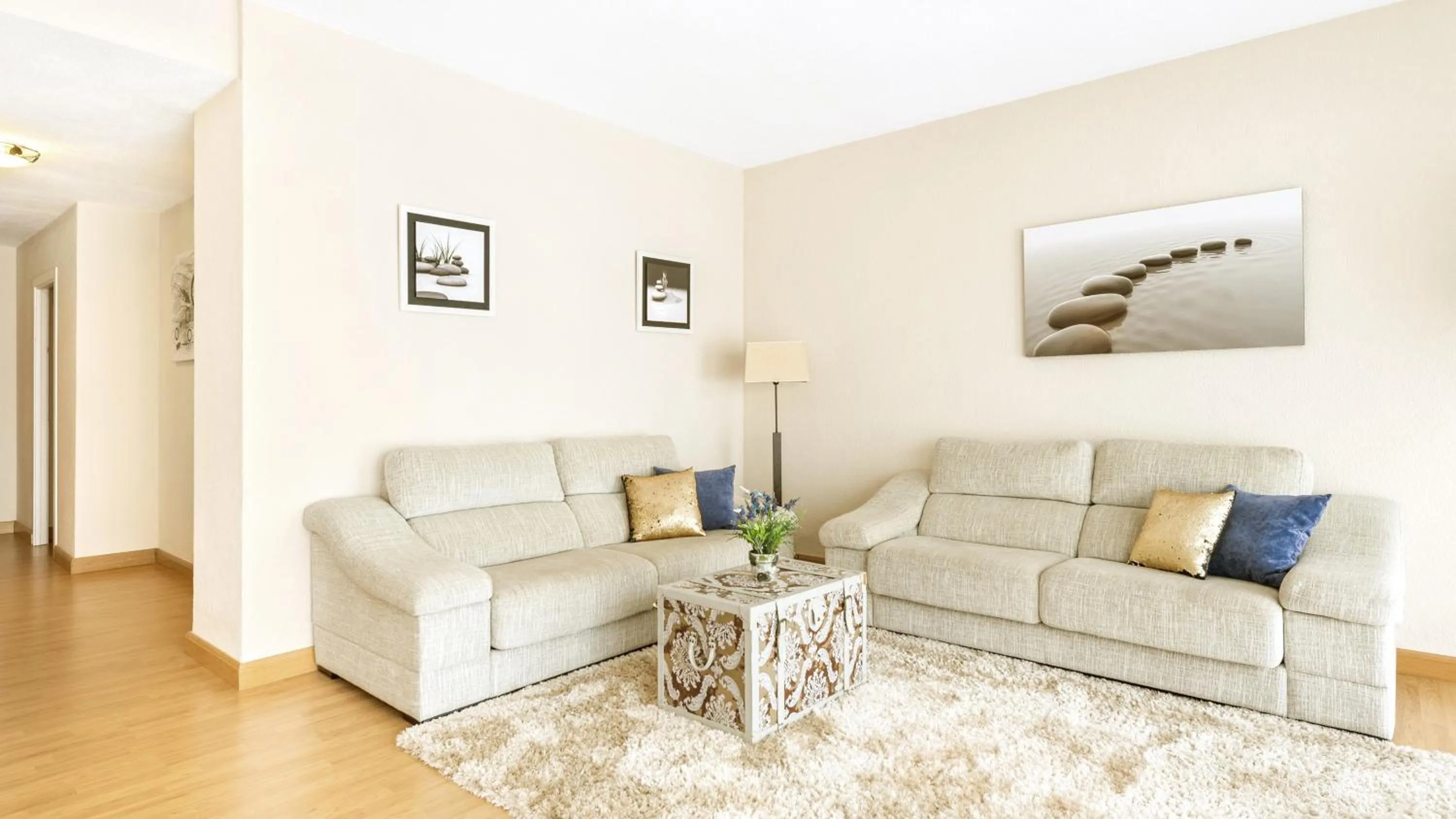 Living room in Villa Marina