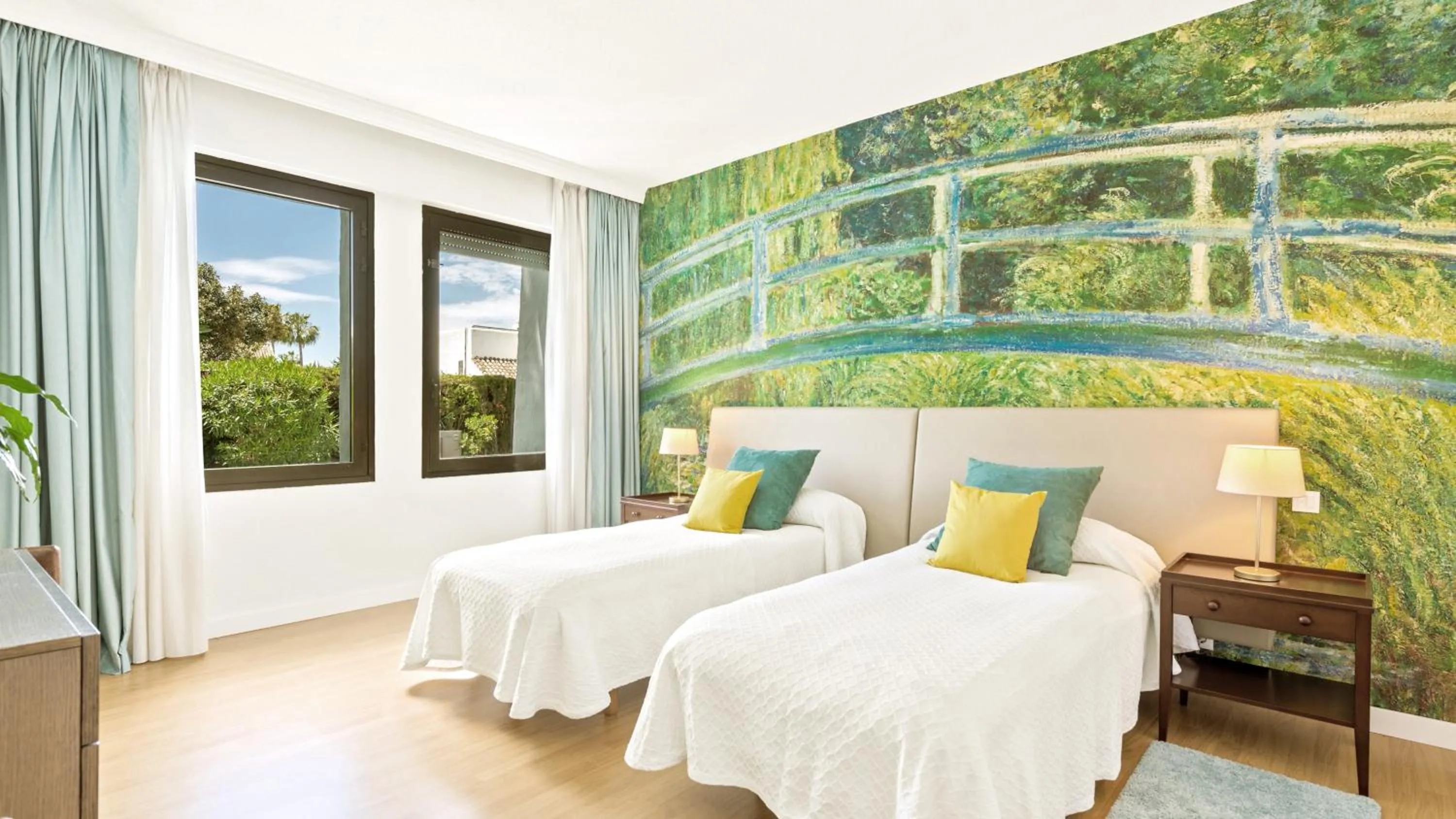 Bed in Villa Marina