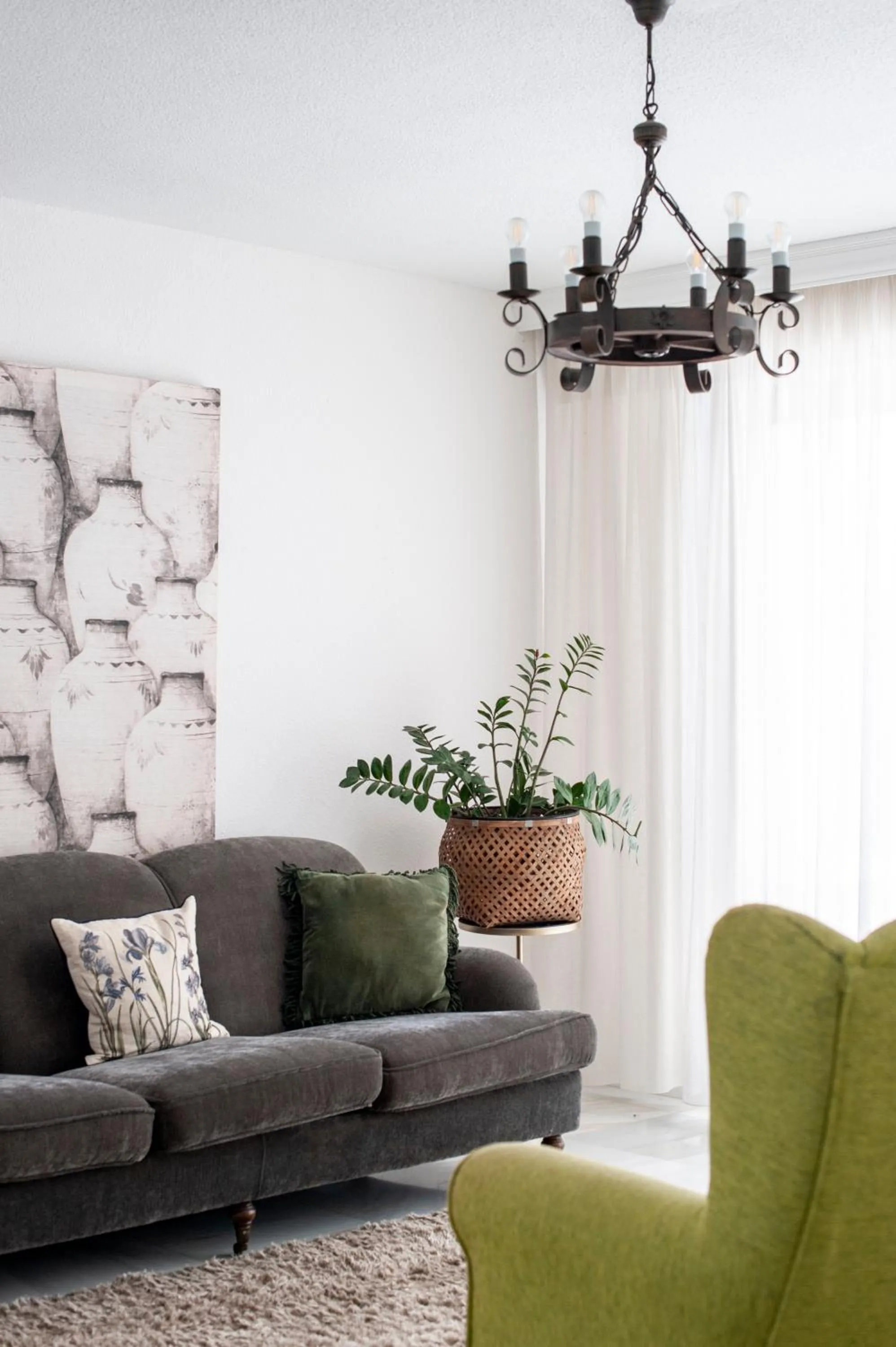 Living room in Villa Marina