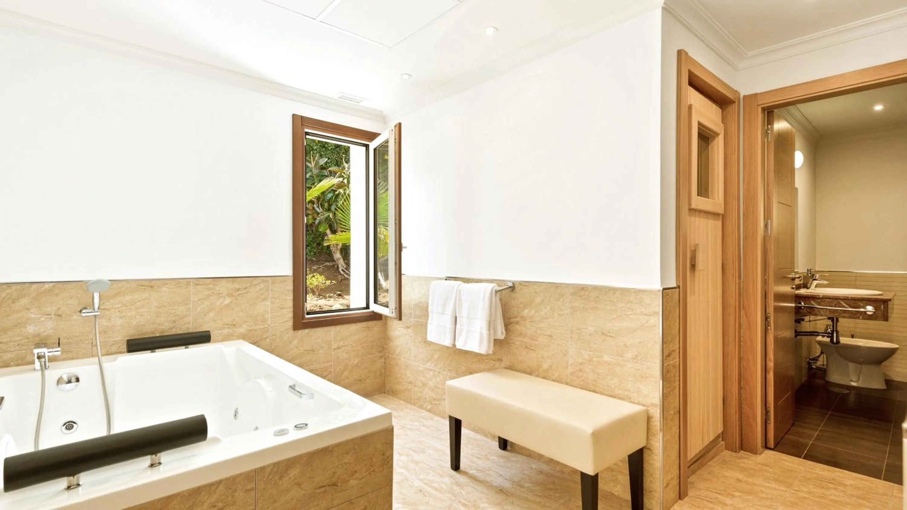 Sauna in Villa Marina
