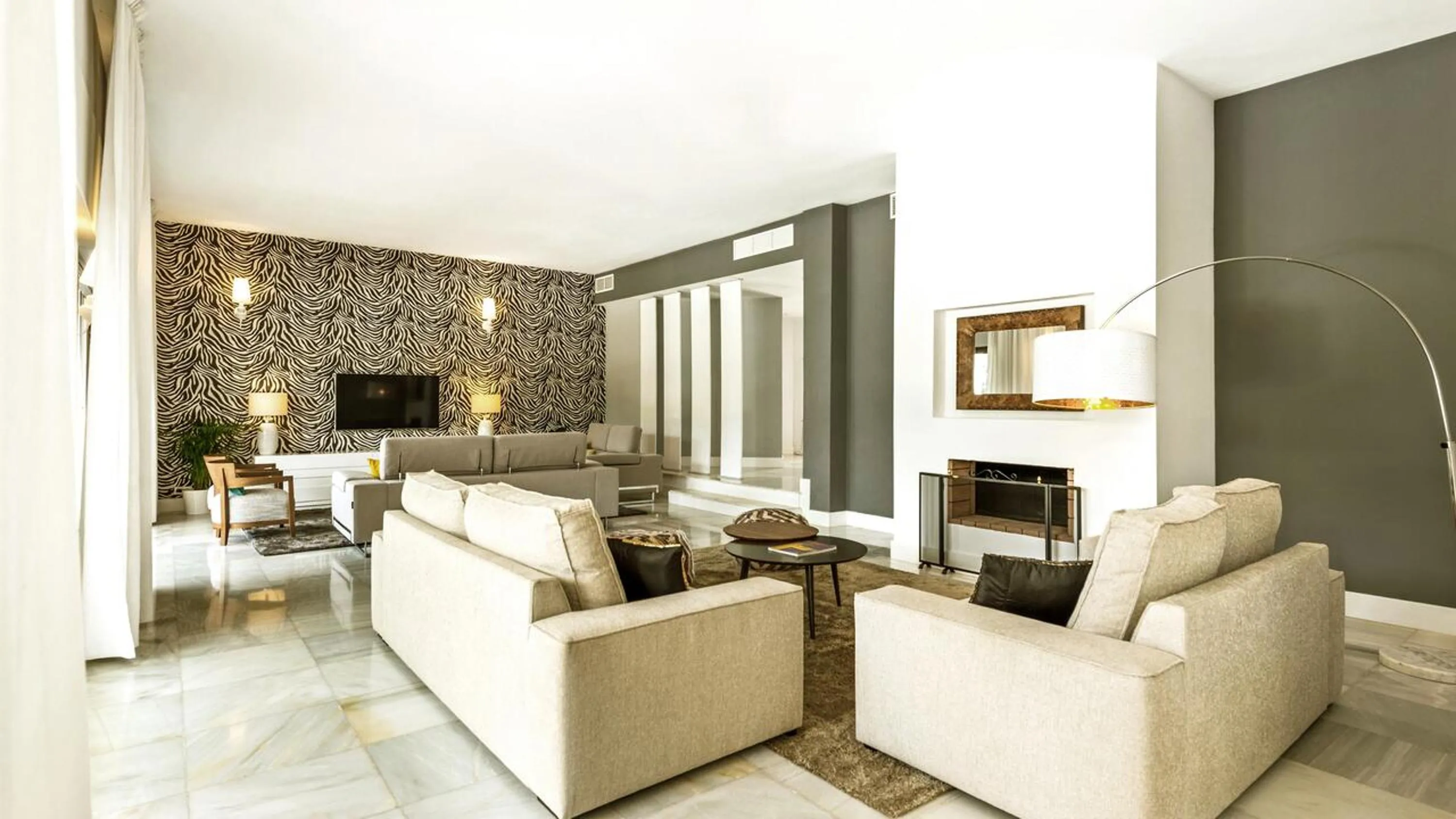 Lounge or bar in Villa Marina