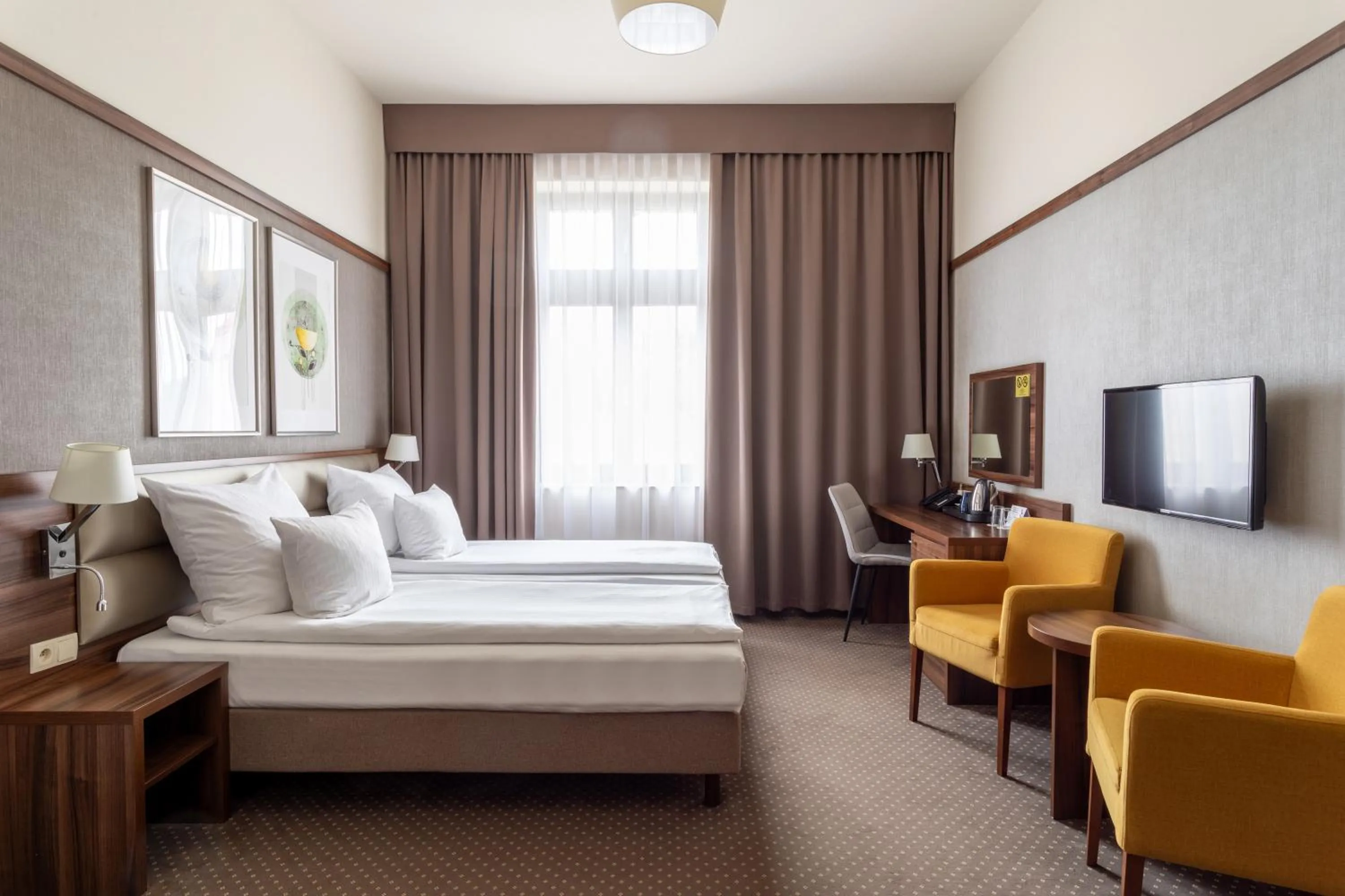 Bed in Golden Tulip Krakow City Center