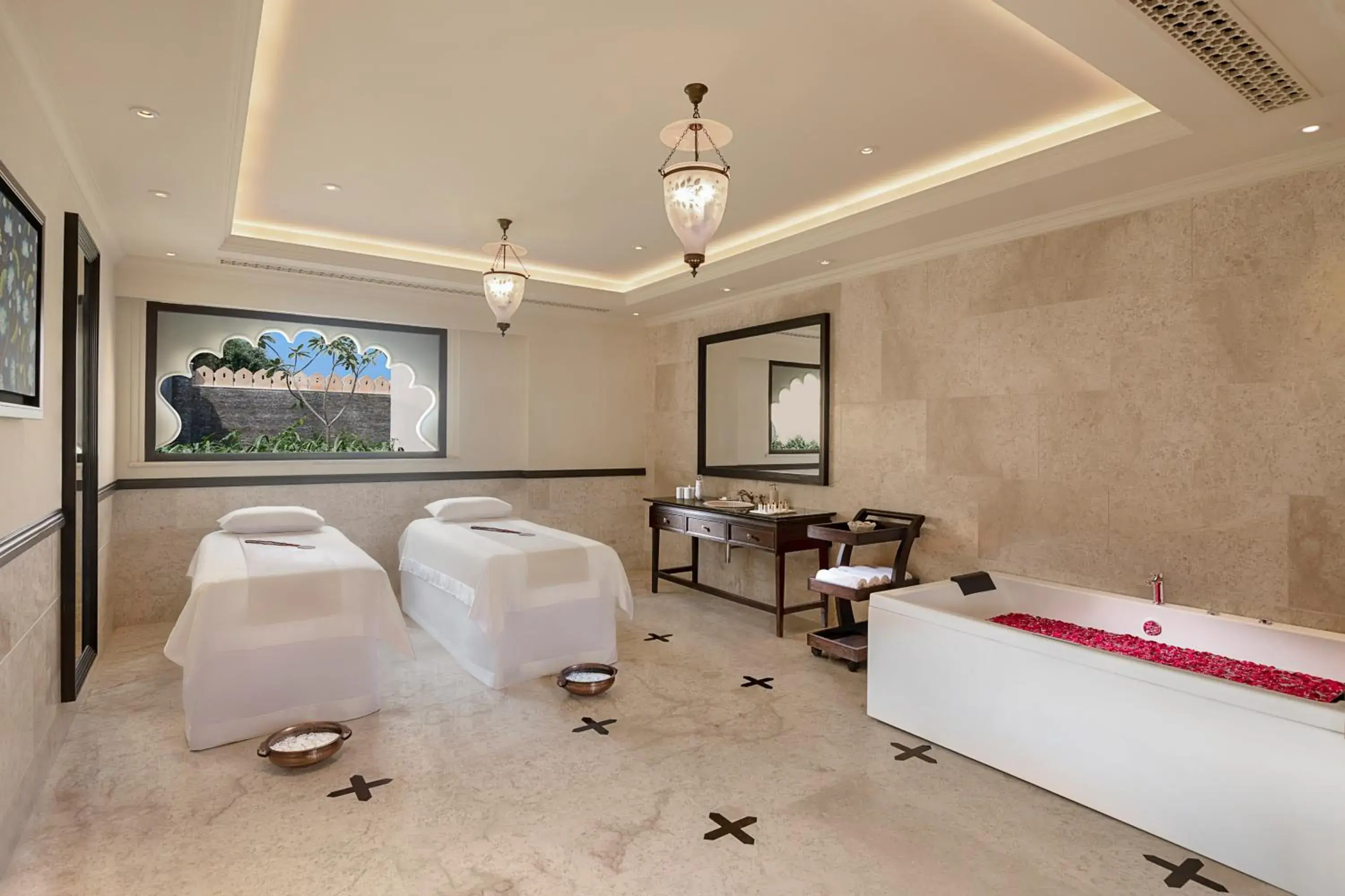 Spa and wellness centre/facilities, Bed in Aurika, Udaipur - Luxury by Lemon Tree Hotels Spa and wellness centre/facilities, Bed in Aurika, Udaipur - Luxury by Lemon Tree Hotels