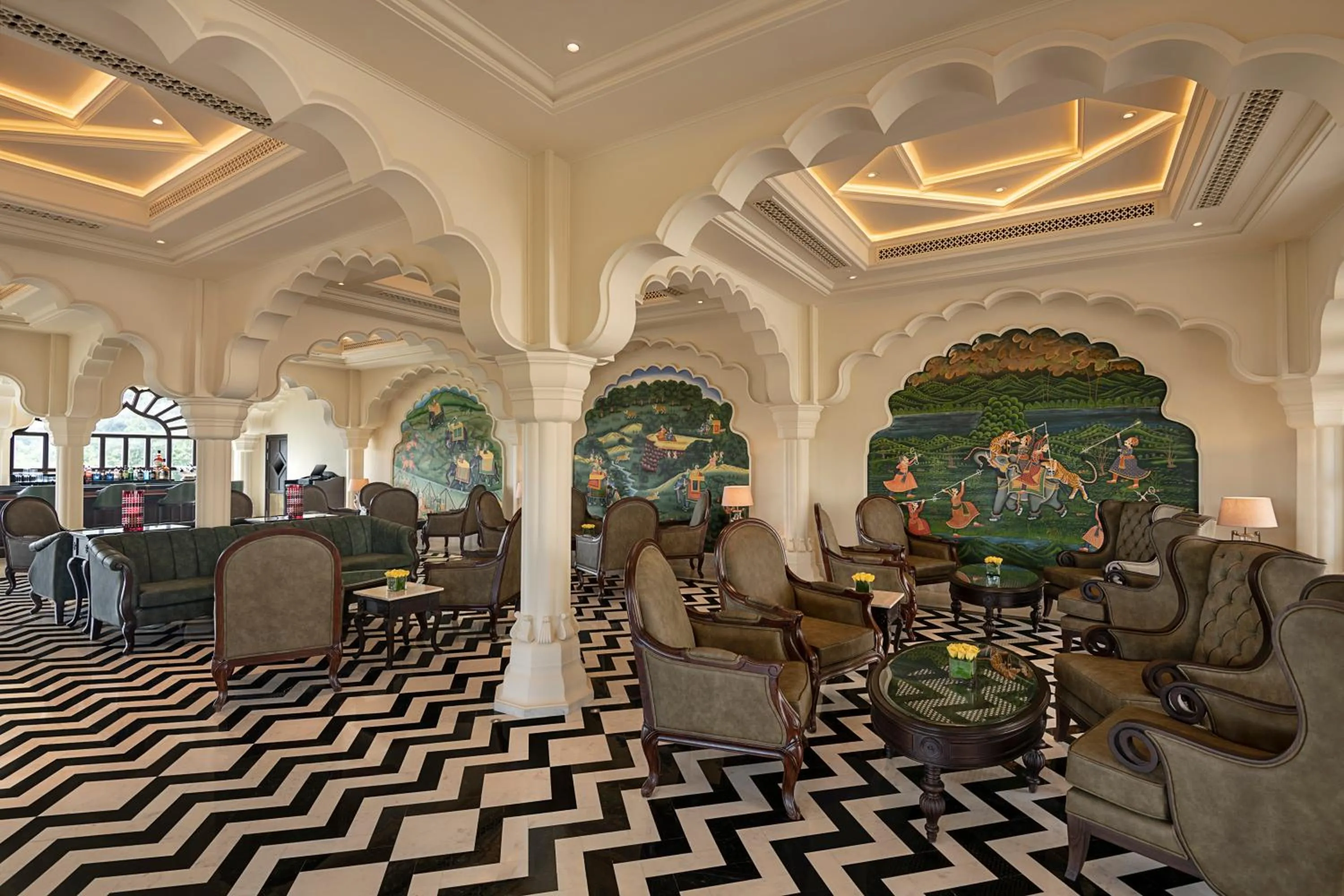 Lounge or bar in Aurika, Udaipur - Luxury by Lemon Tree Hotels