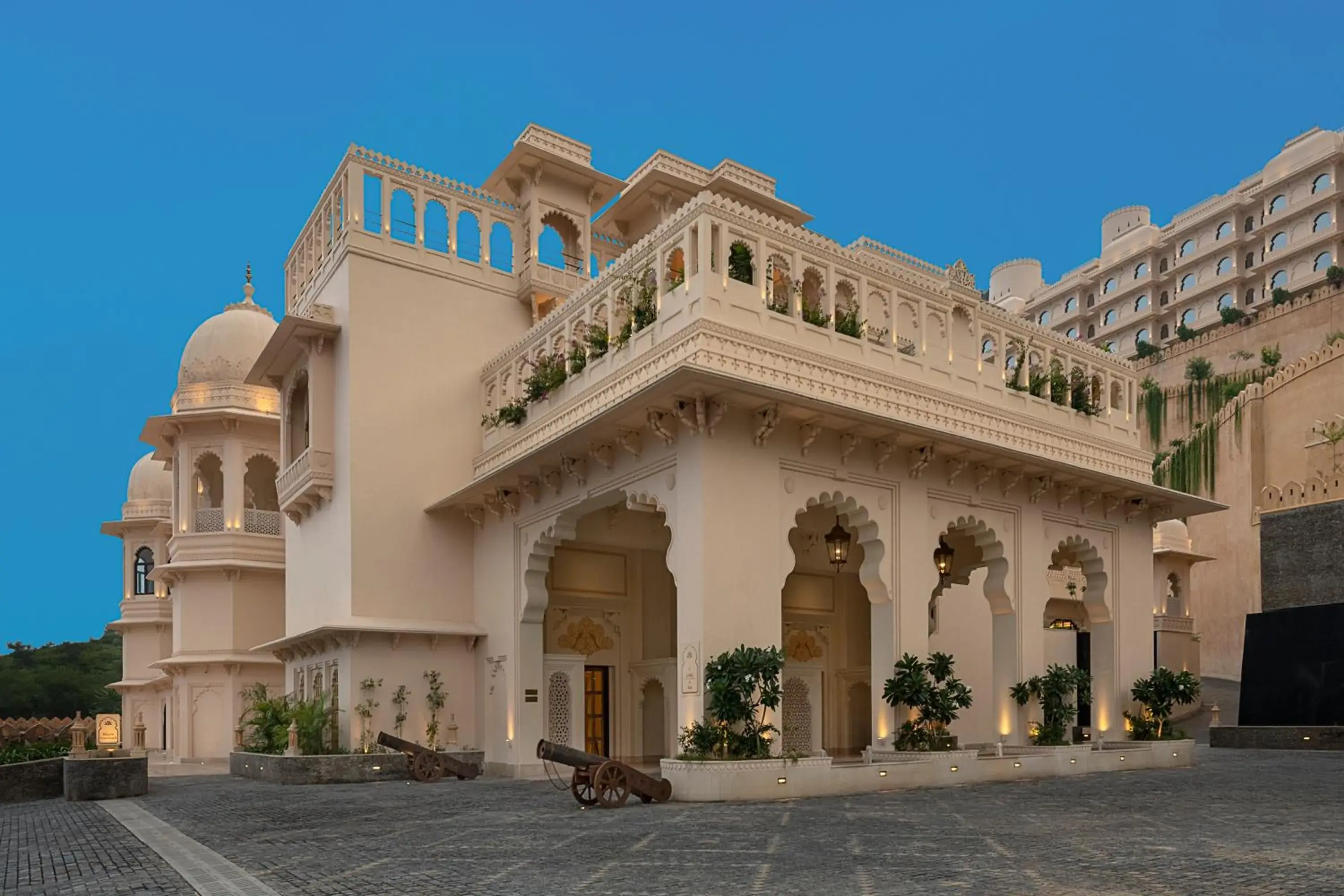 Facade/entrance in Aurika, Udaipur - Luxury by Lemon Tree Hotels Facade/entrance in Aurika, Udaipur - Luxury by Lemon Tree Hotels