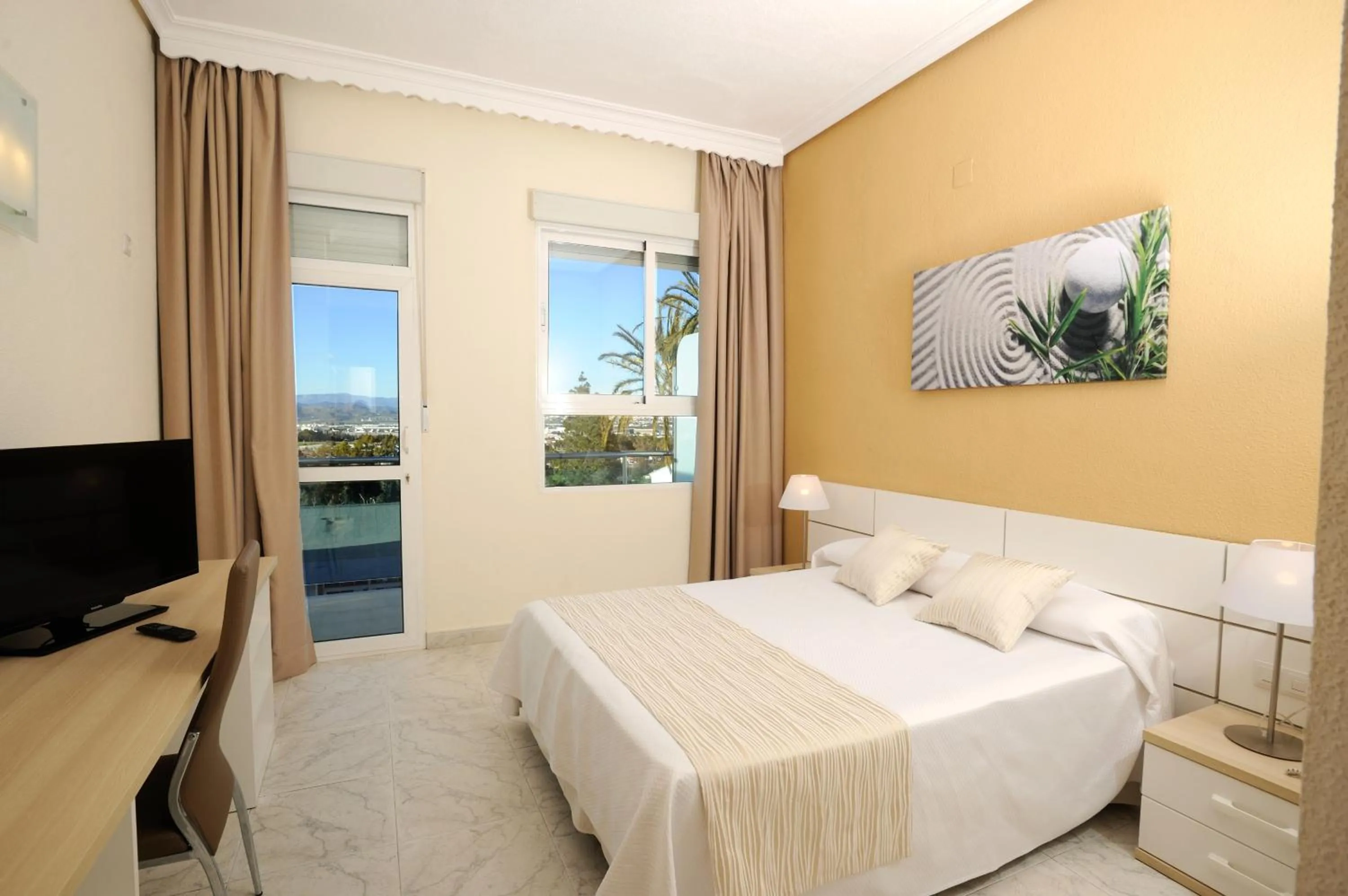 Bed in Hotel Complejo Los Rosales