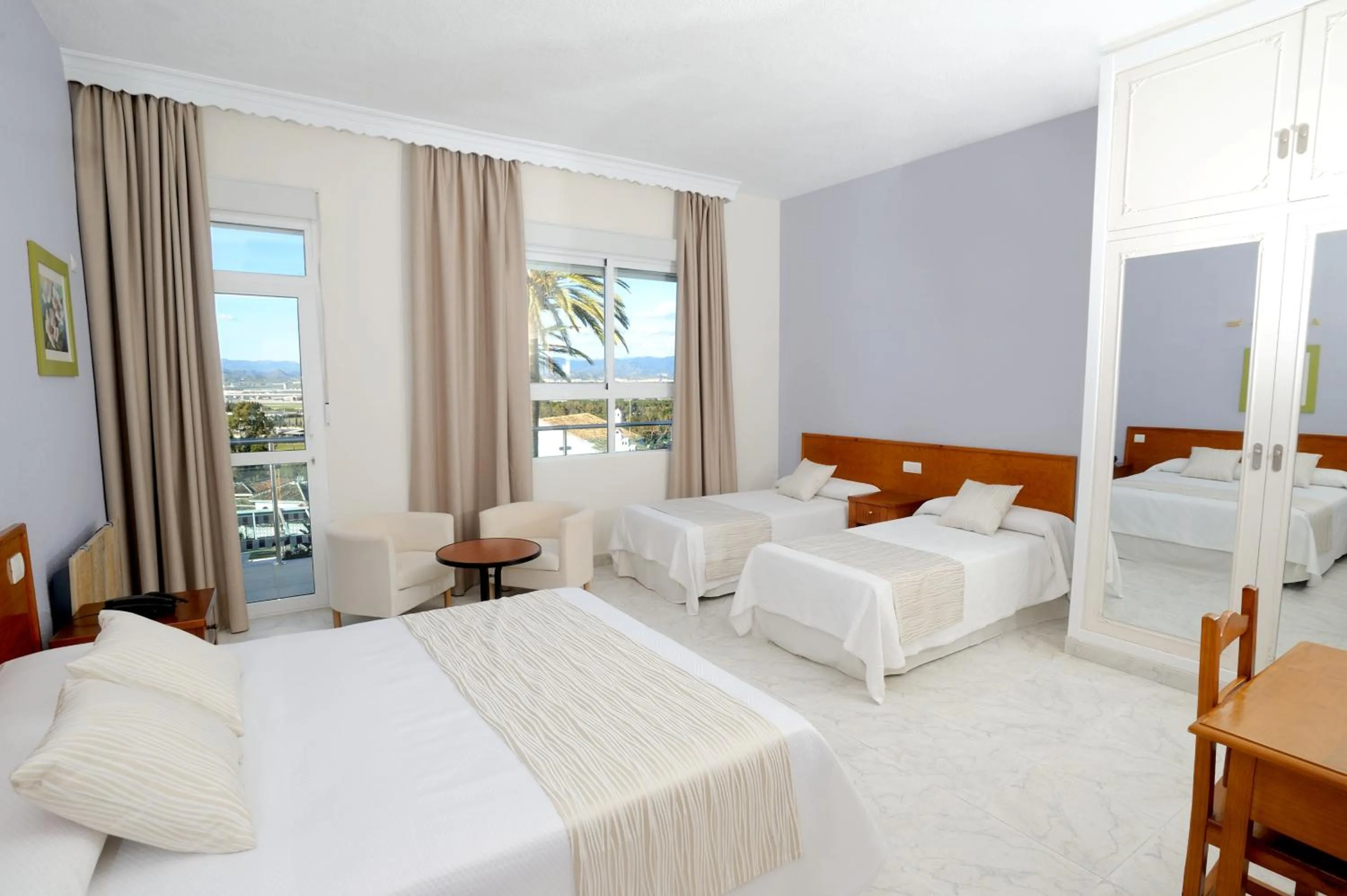 Bed in Hotel Complejo Los Rosales