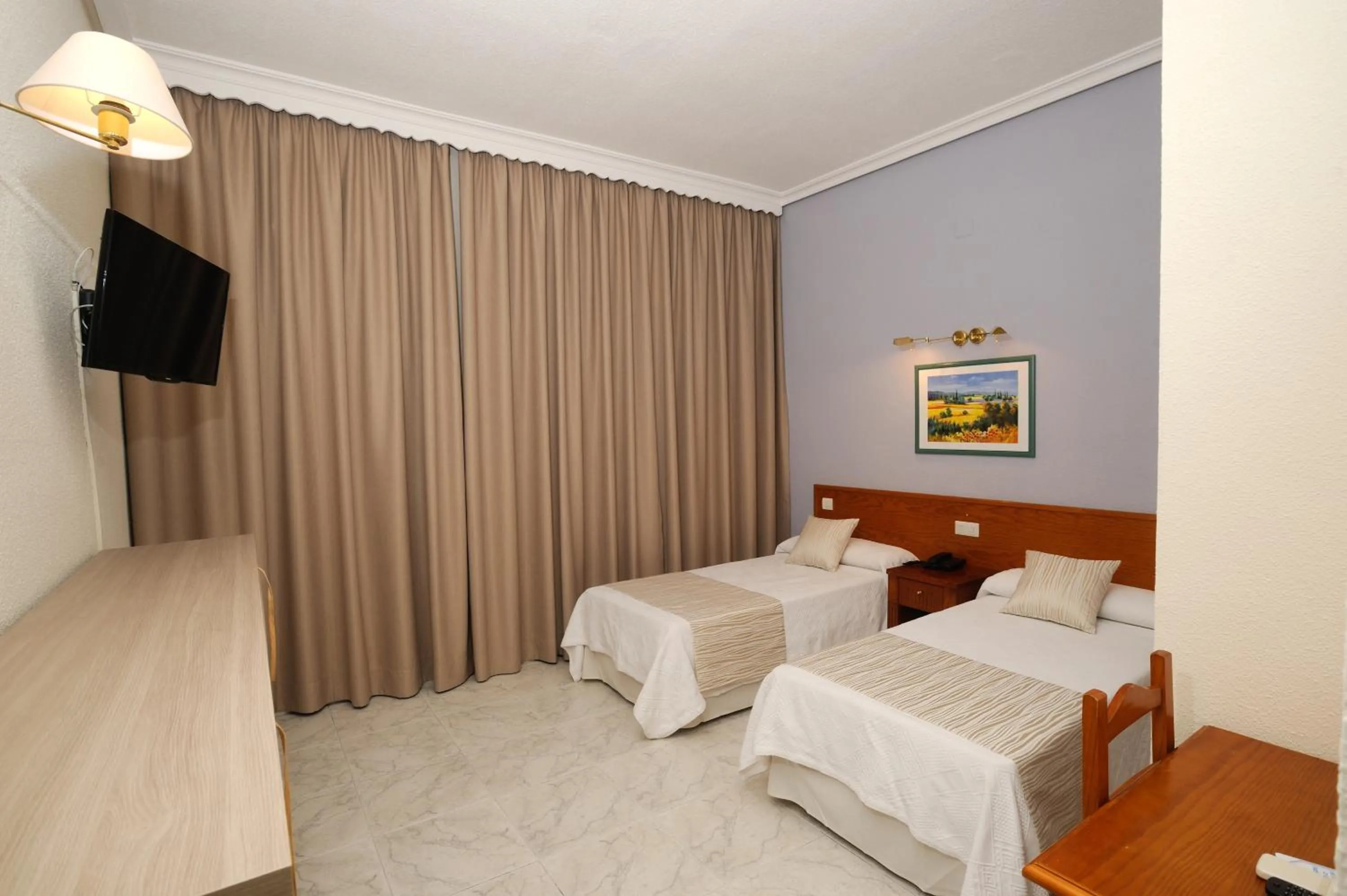 Bed in Hotel Complejo Los Rosales