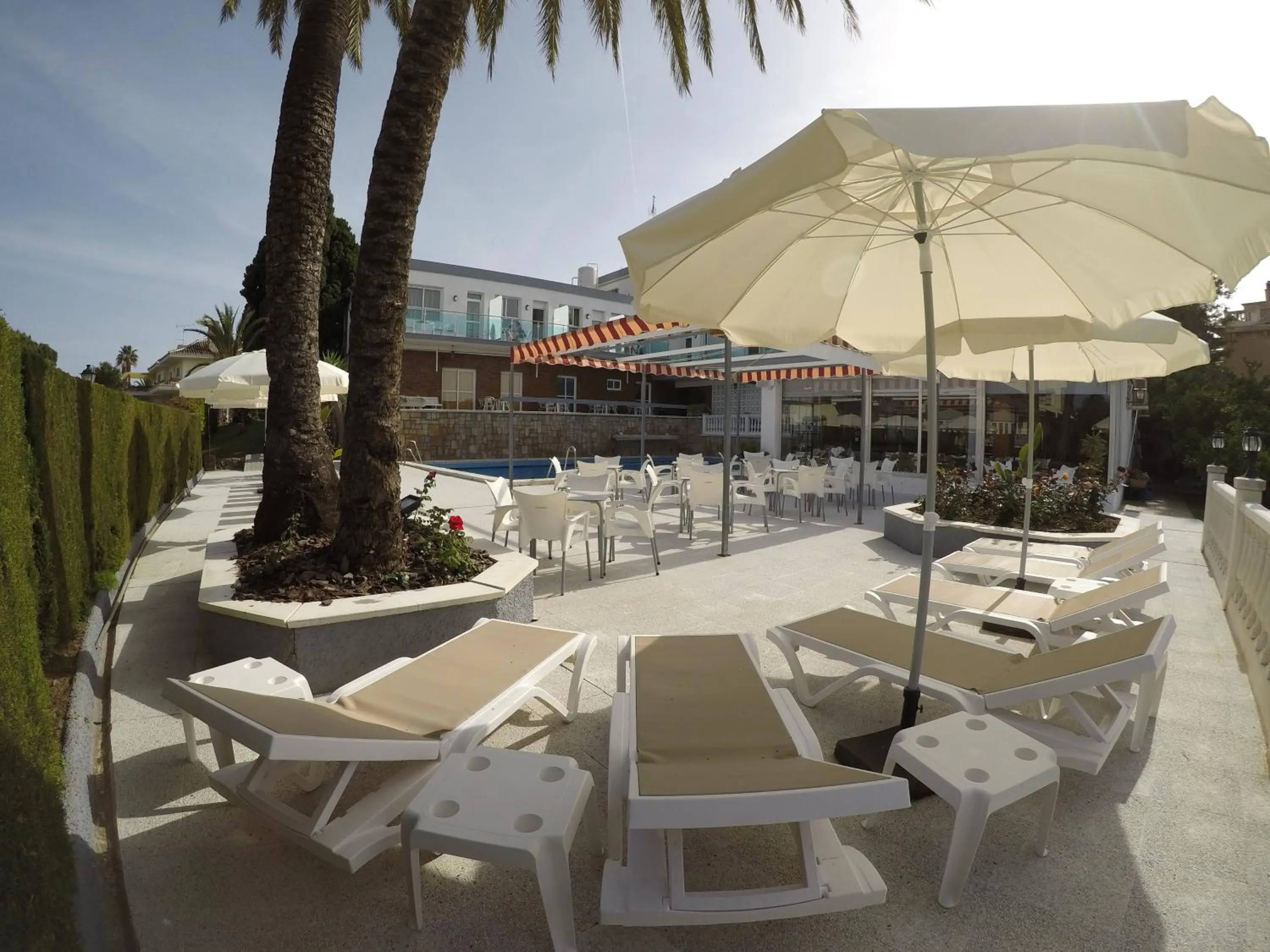 Solarium in Hotel Complejo Los Rosales