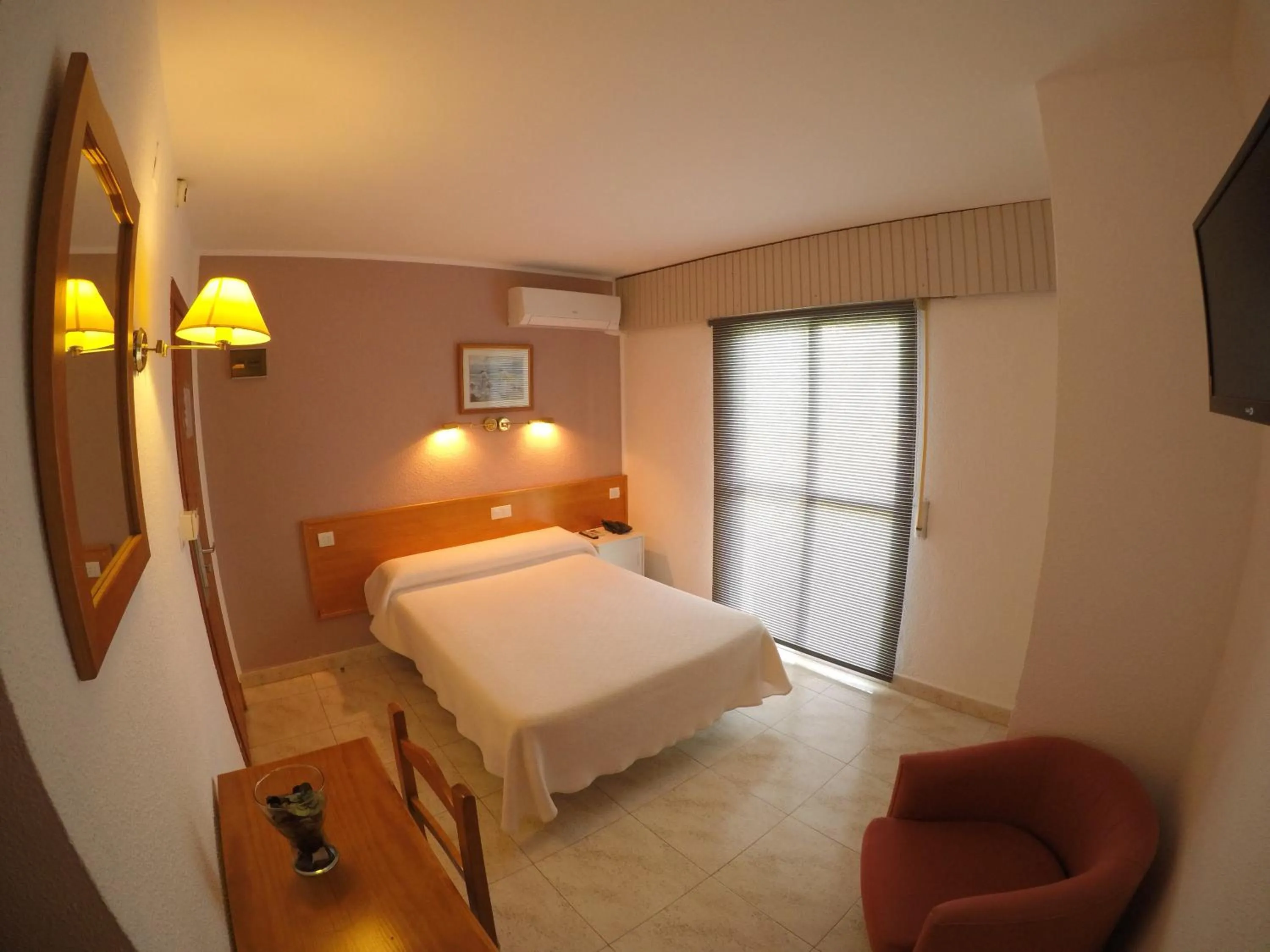 Bed in Hotel Complejo Los Rosales