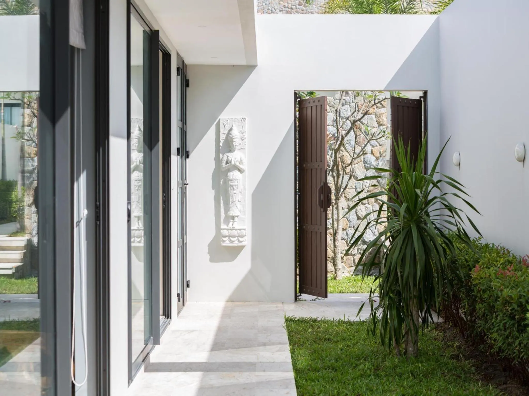 Garden view in Skye Beach Koh Samui