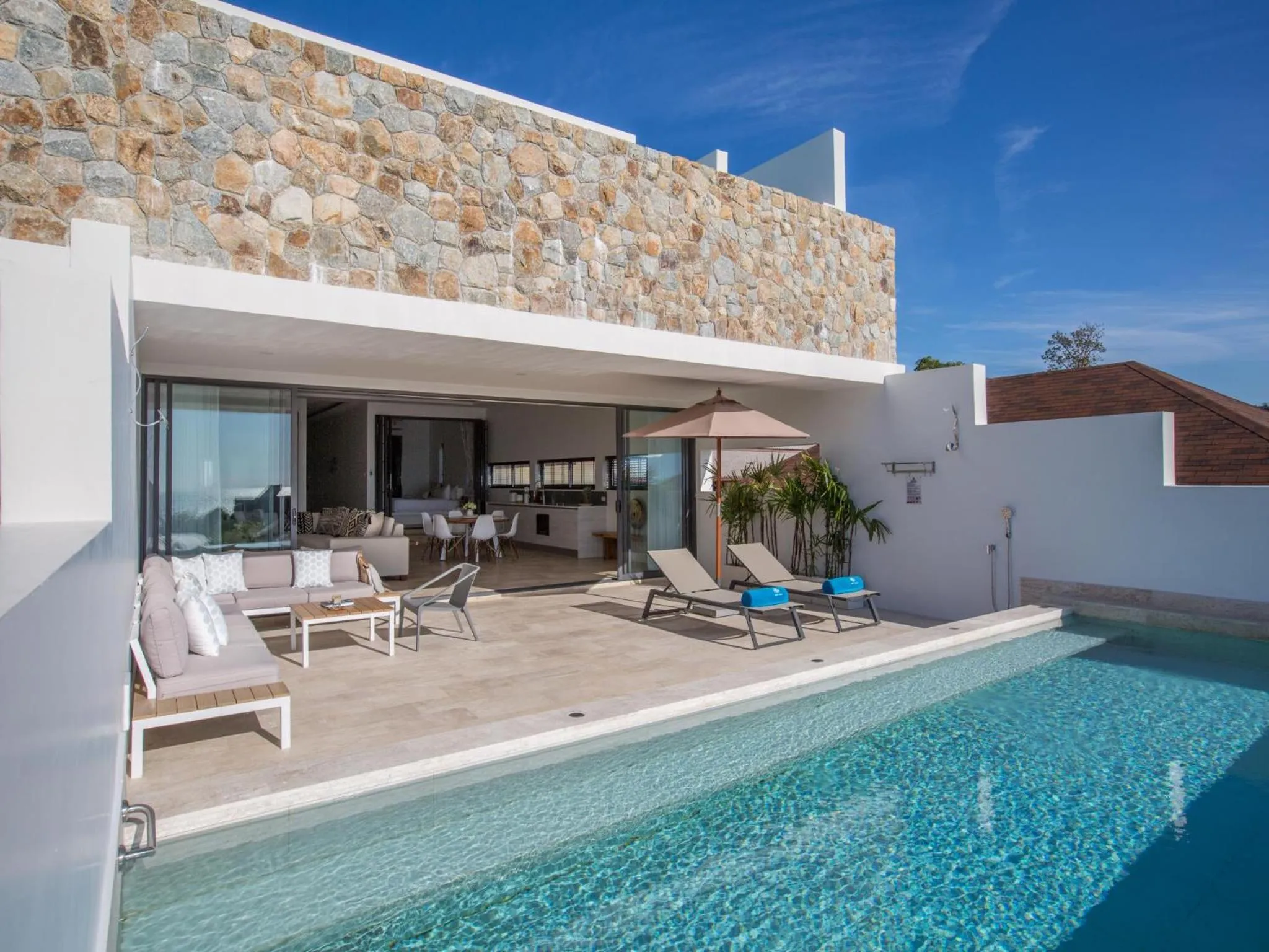 Balcony/Terrace in Skye Beach Koh Samui