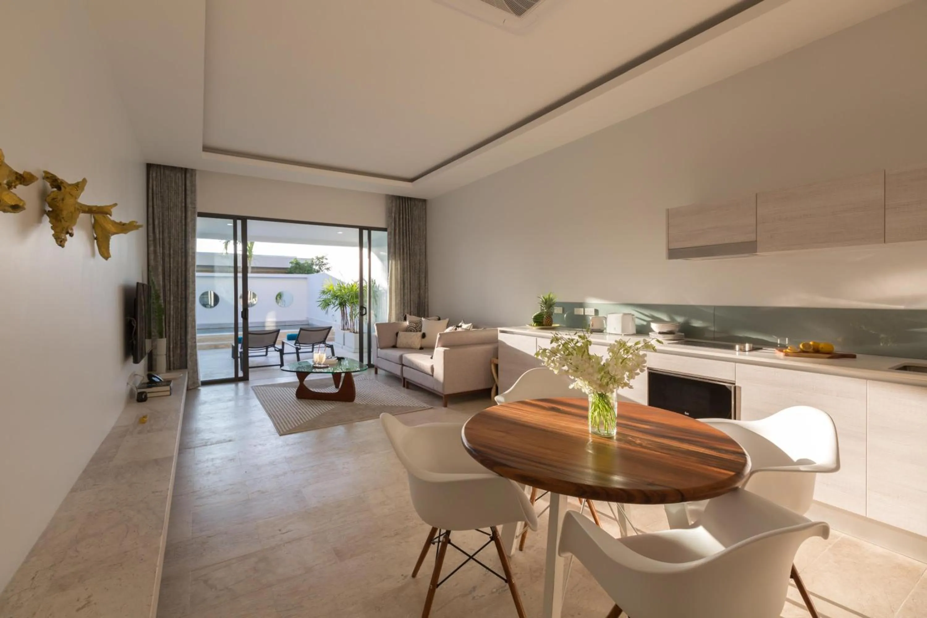 Living room in Skye Beach Koh Samui