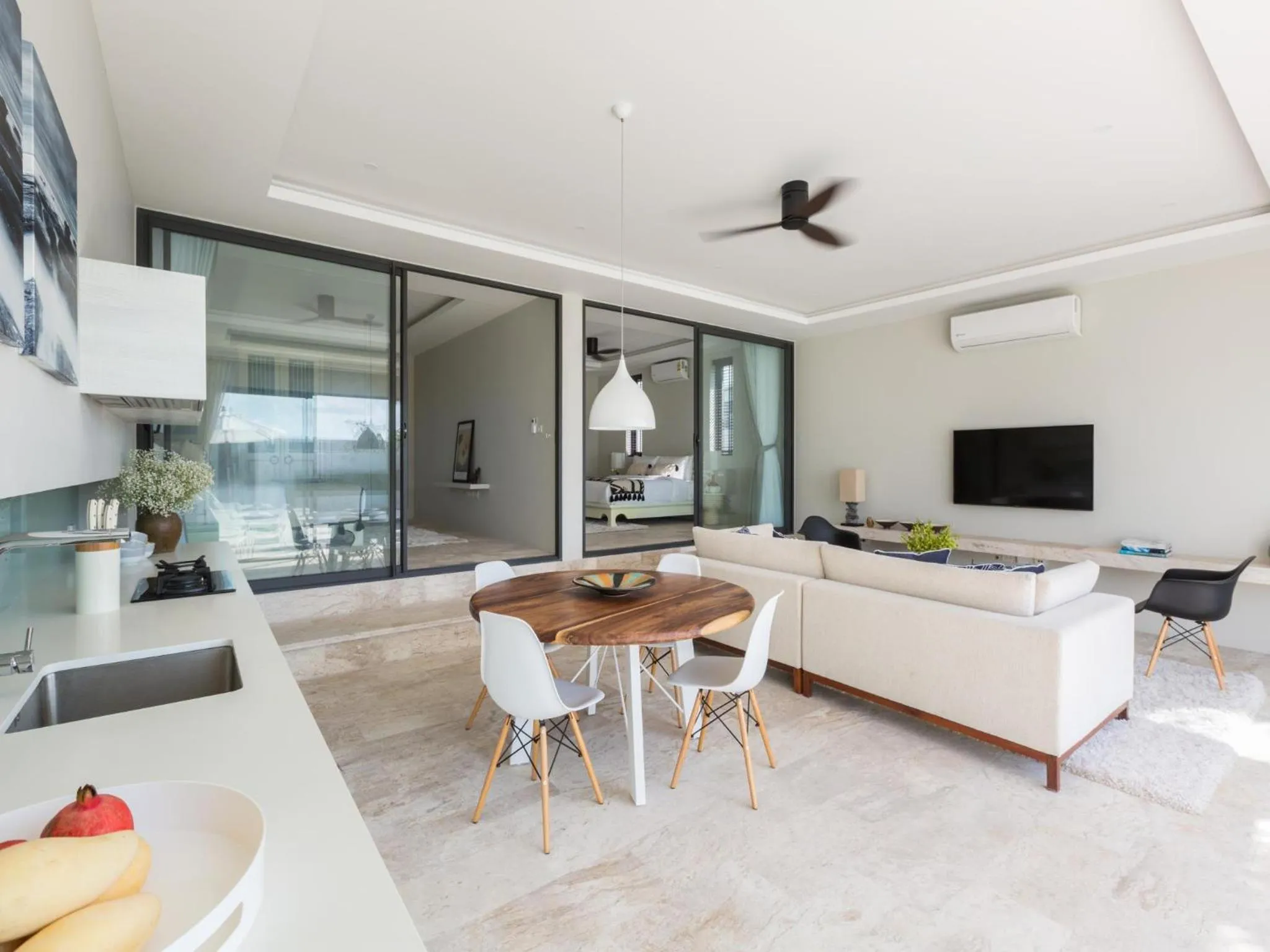 Living room in Skye Beach Koh Samui