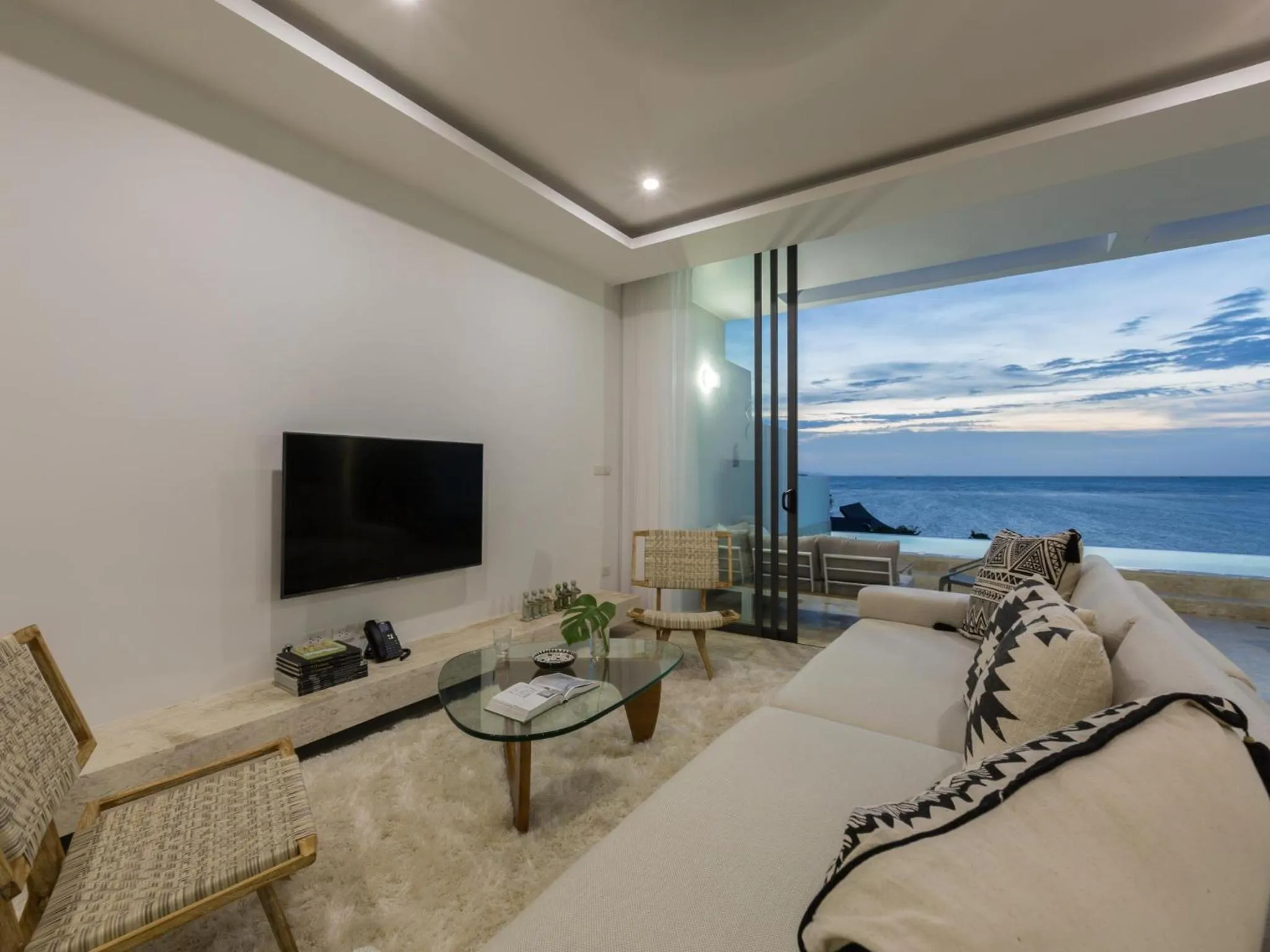 Living room in Skye Beach Koh Samui