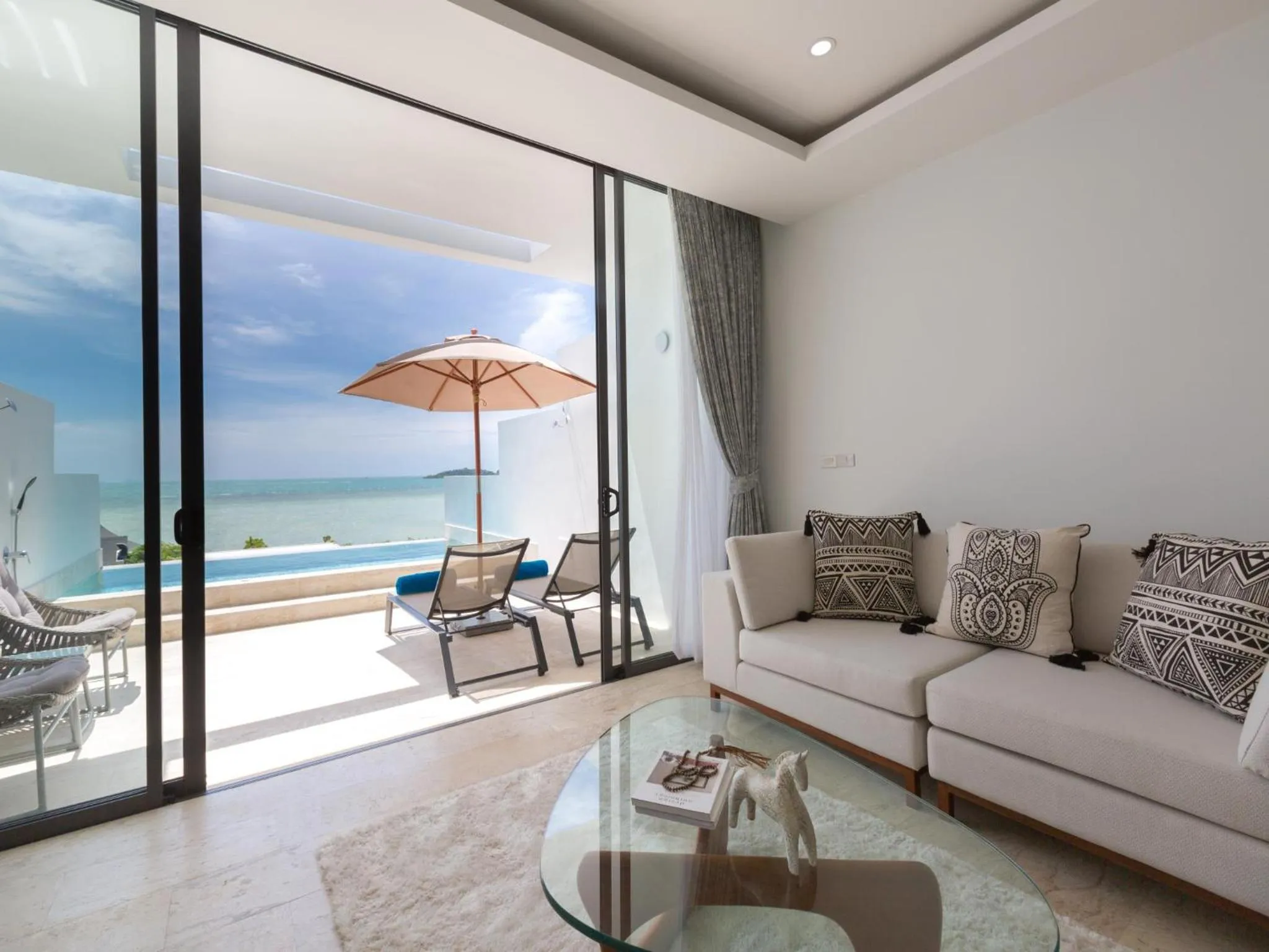 Seating area in Skye Beach Koh Samui