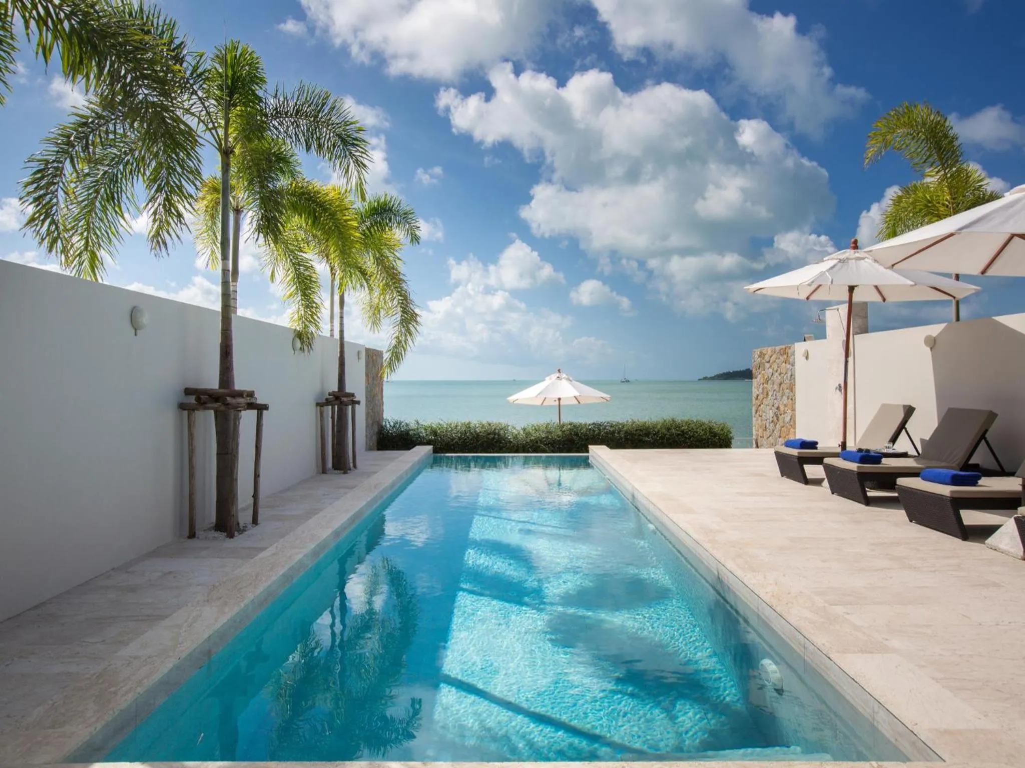 Pool view in Skye Beach Koh Samui