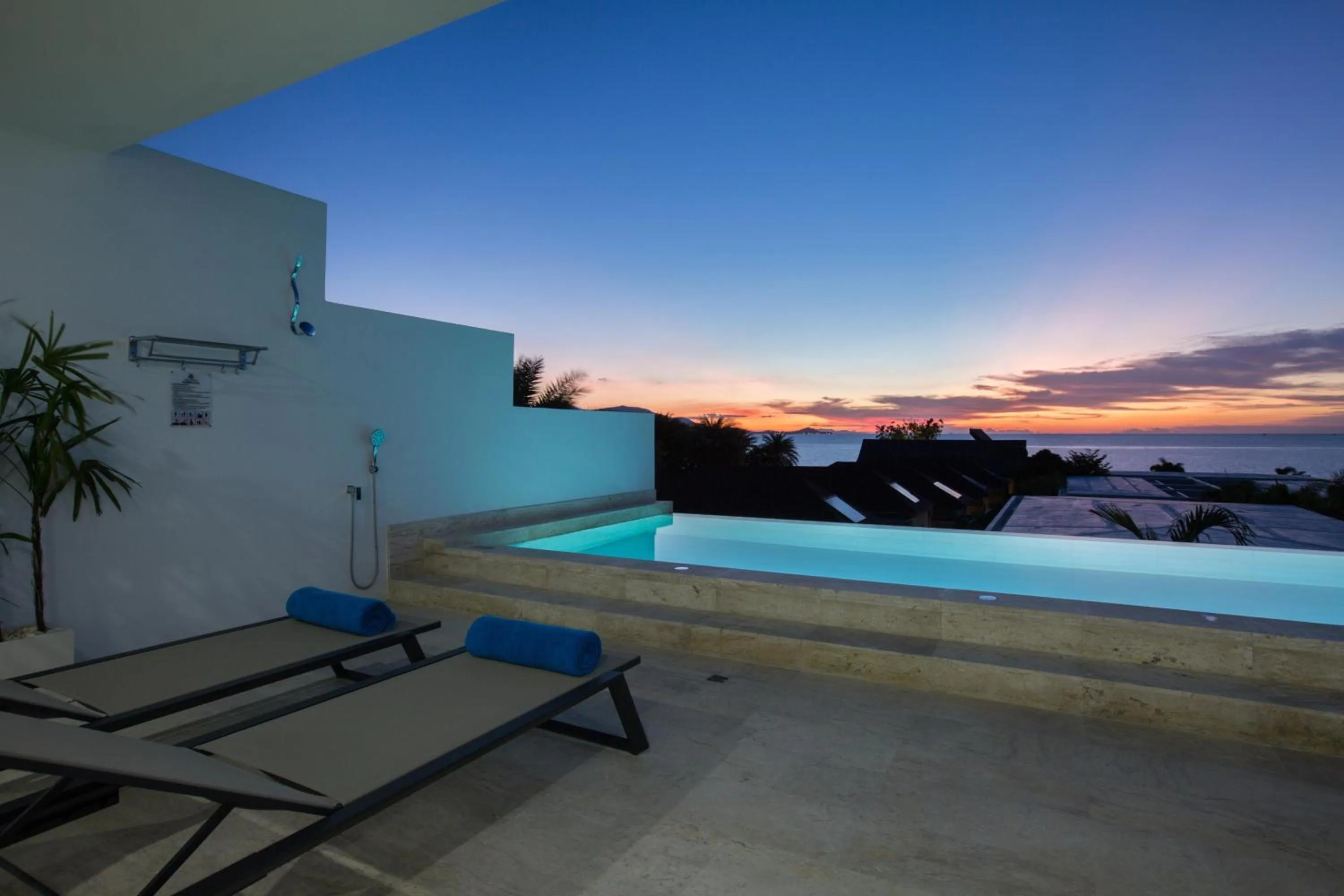 Pool view in Skye Beach Koh Samui