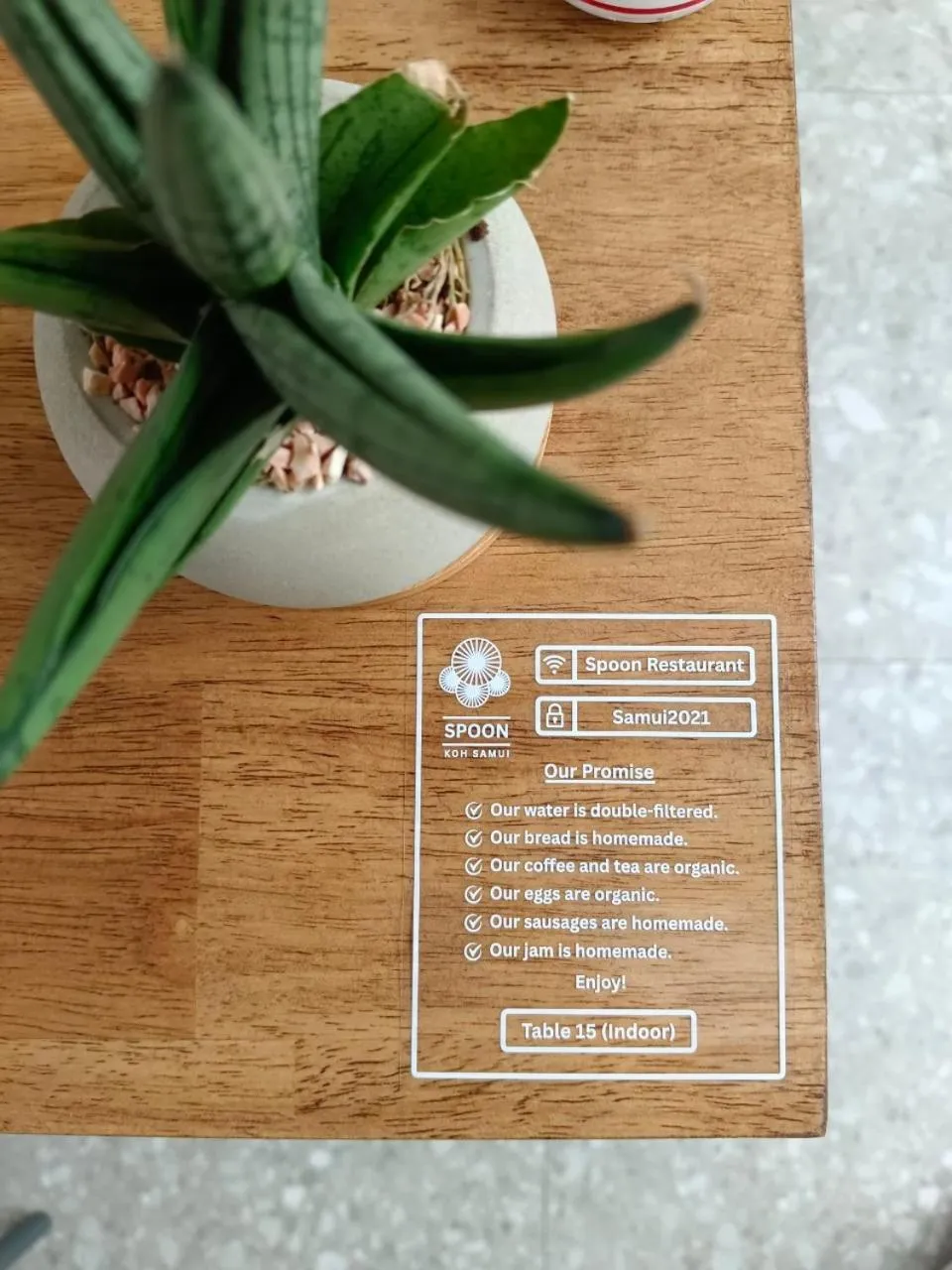 Restaurant/places to eat in Skye Beach Koh Samui