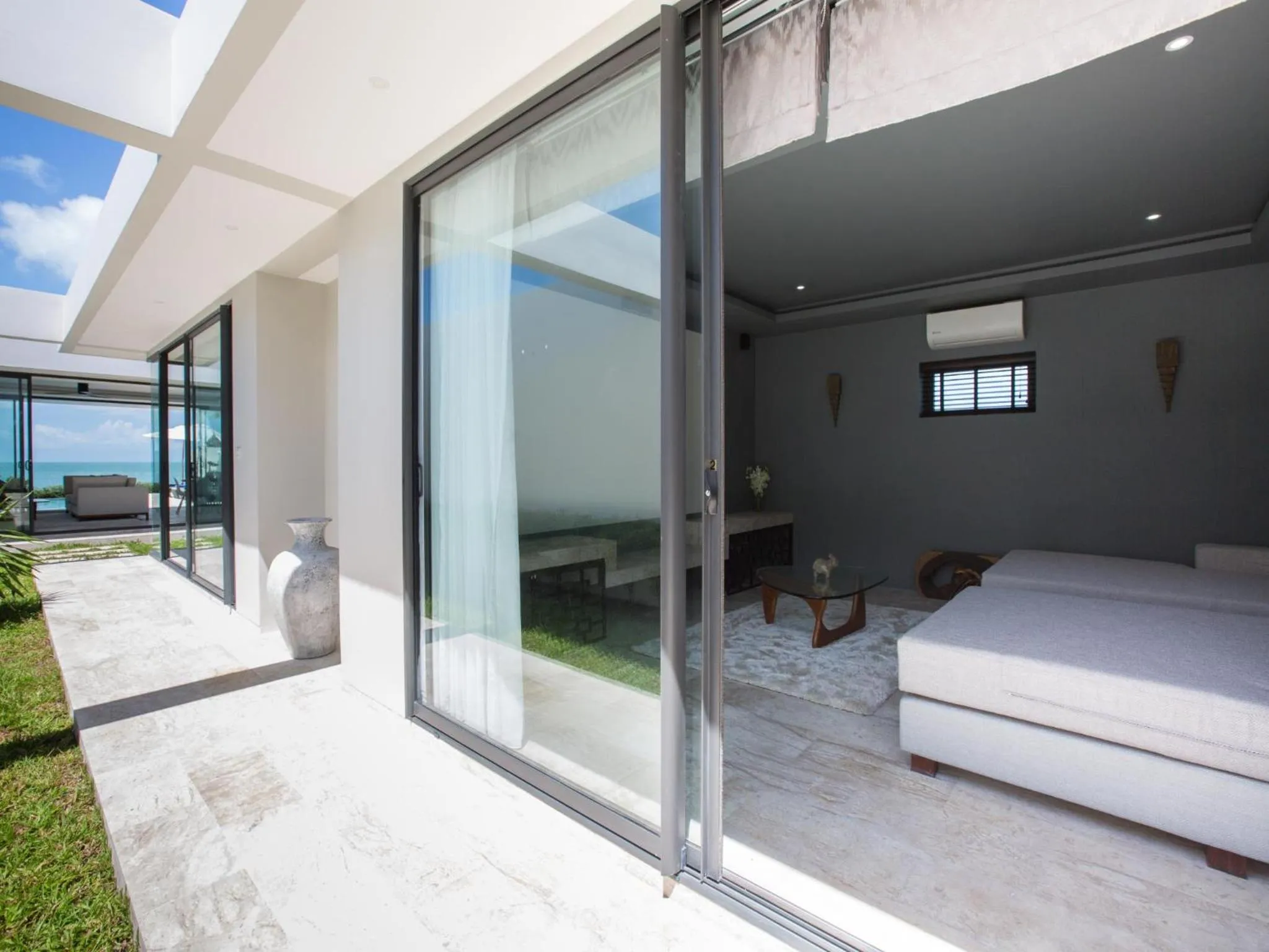 Photo of the whole room, Bed in Skye Beach Koh Samui