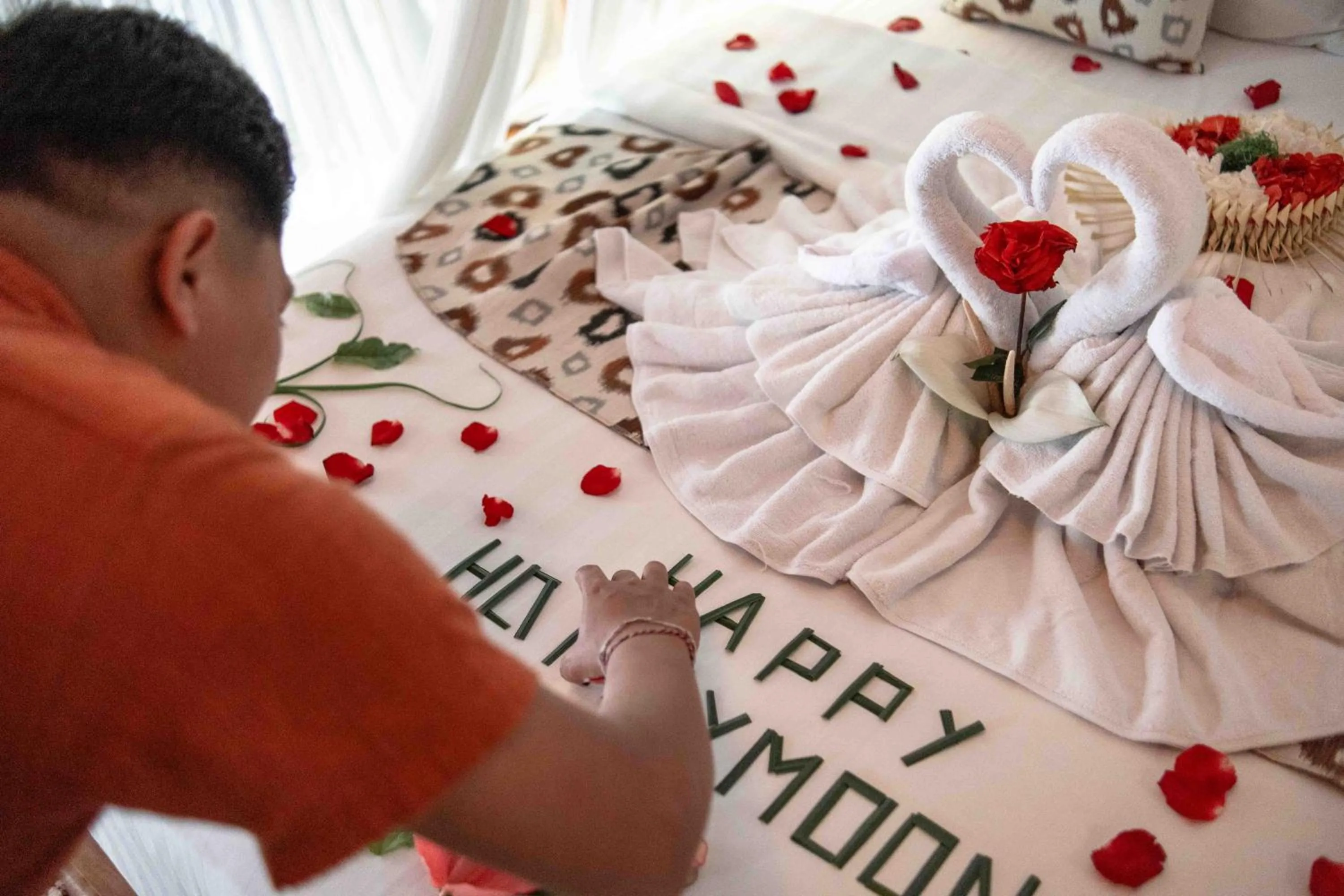 Staff in The Sender Pool Suites