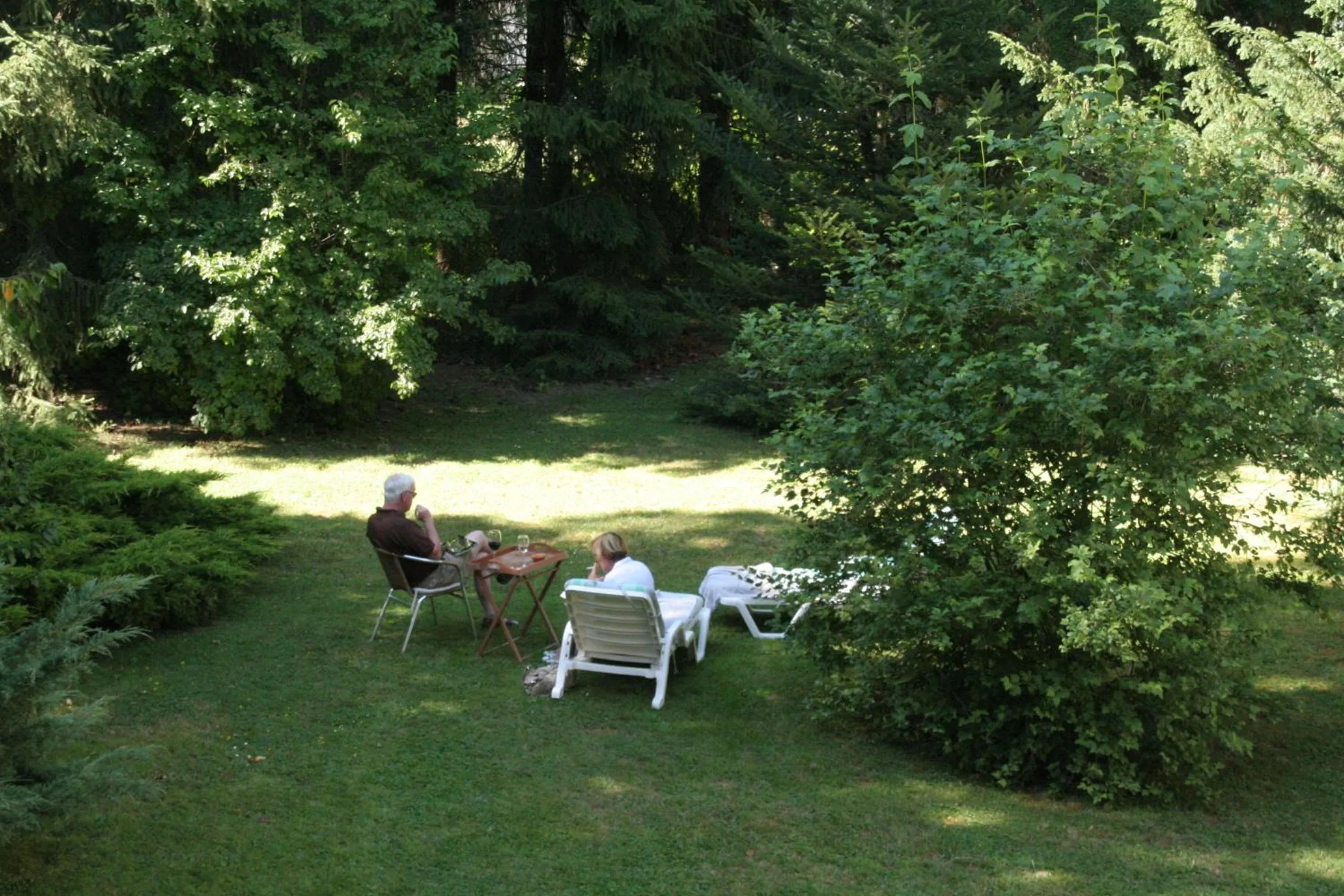 Garden in Hotel La Beauze