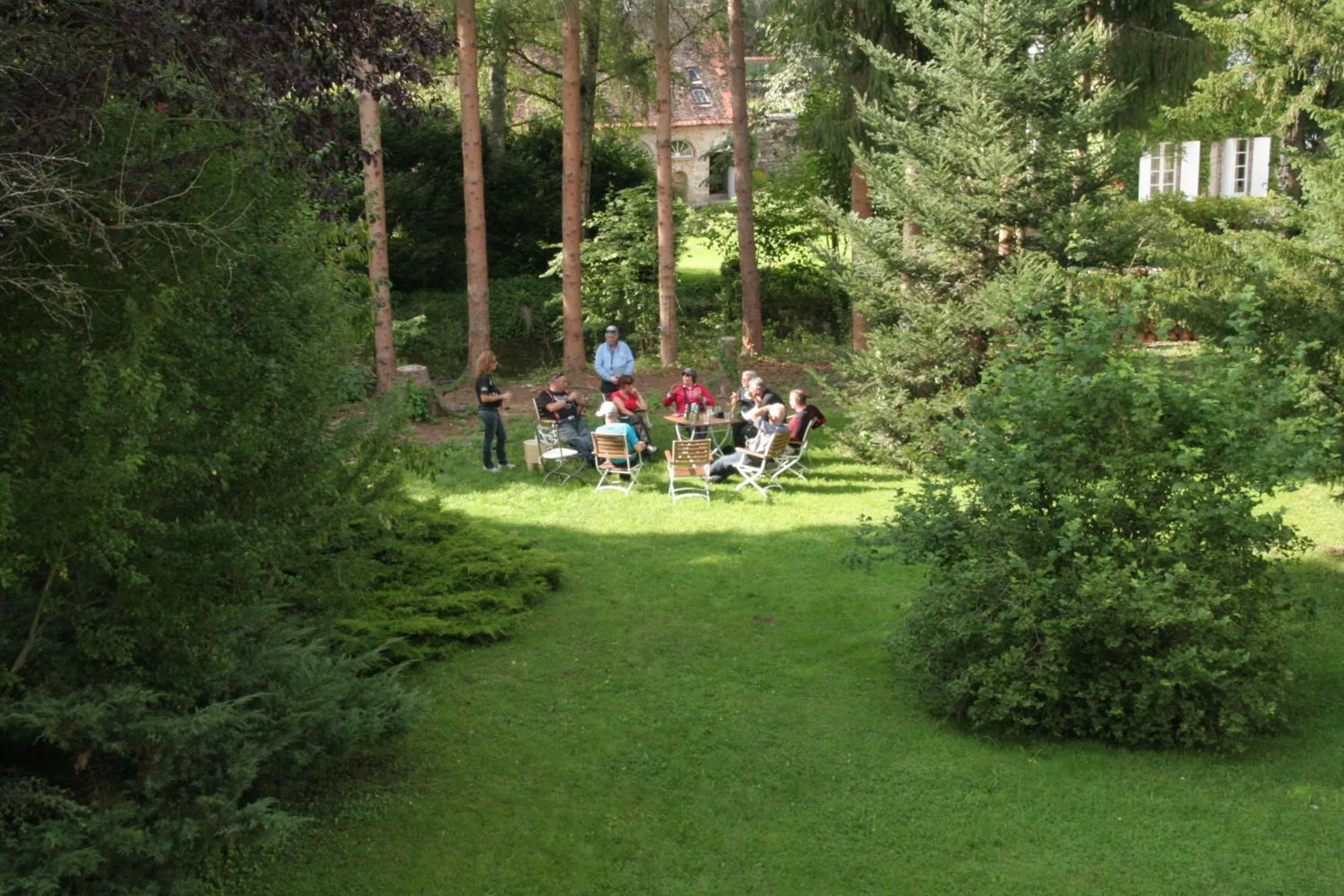 Garden in Hotel La Beauze