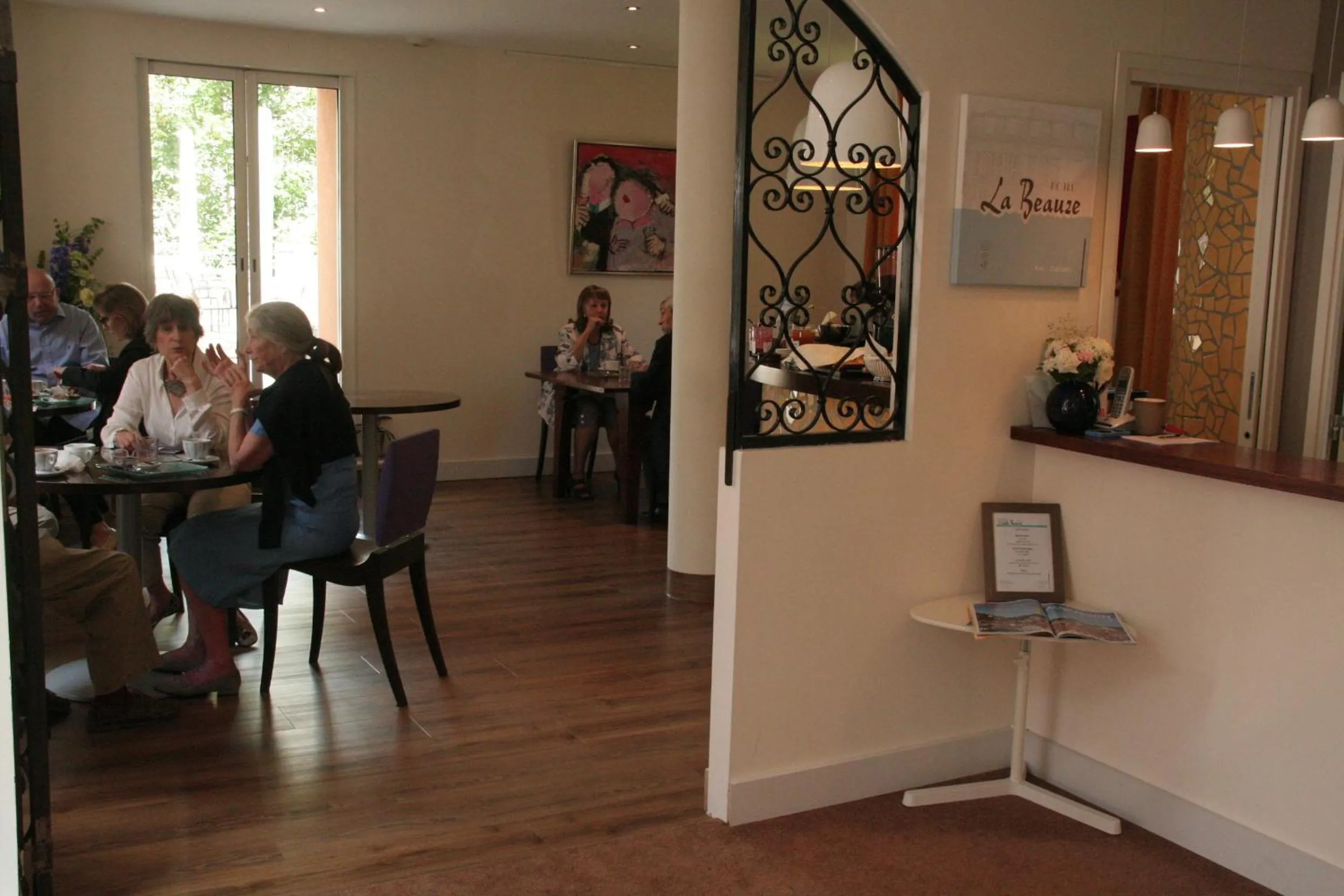 Lobby or reception in Hotel La Beauze