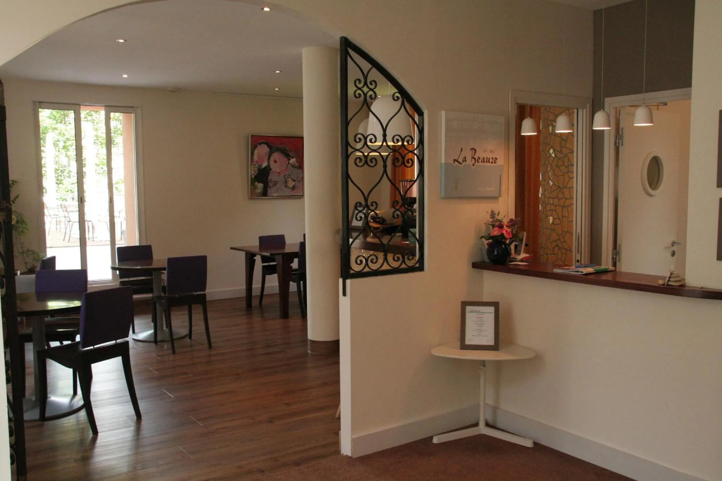 Lobby or reception in Hotel La Beauze