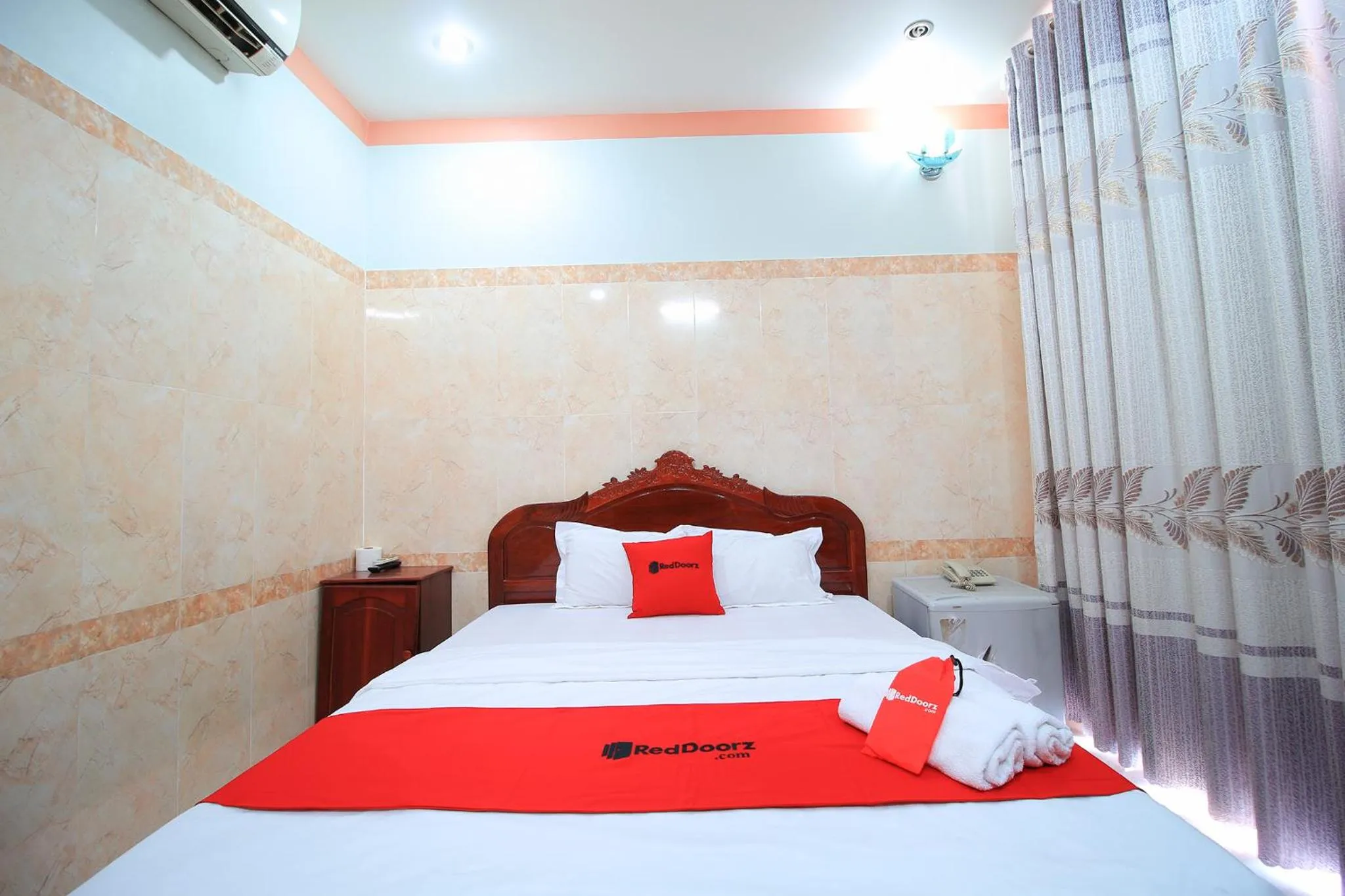 Bed in Chin Sao Hotel Nguyen Thi Thap