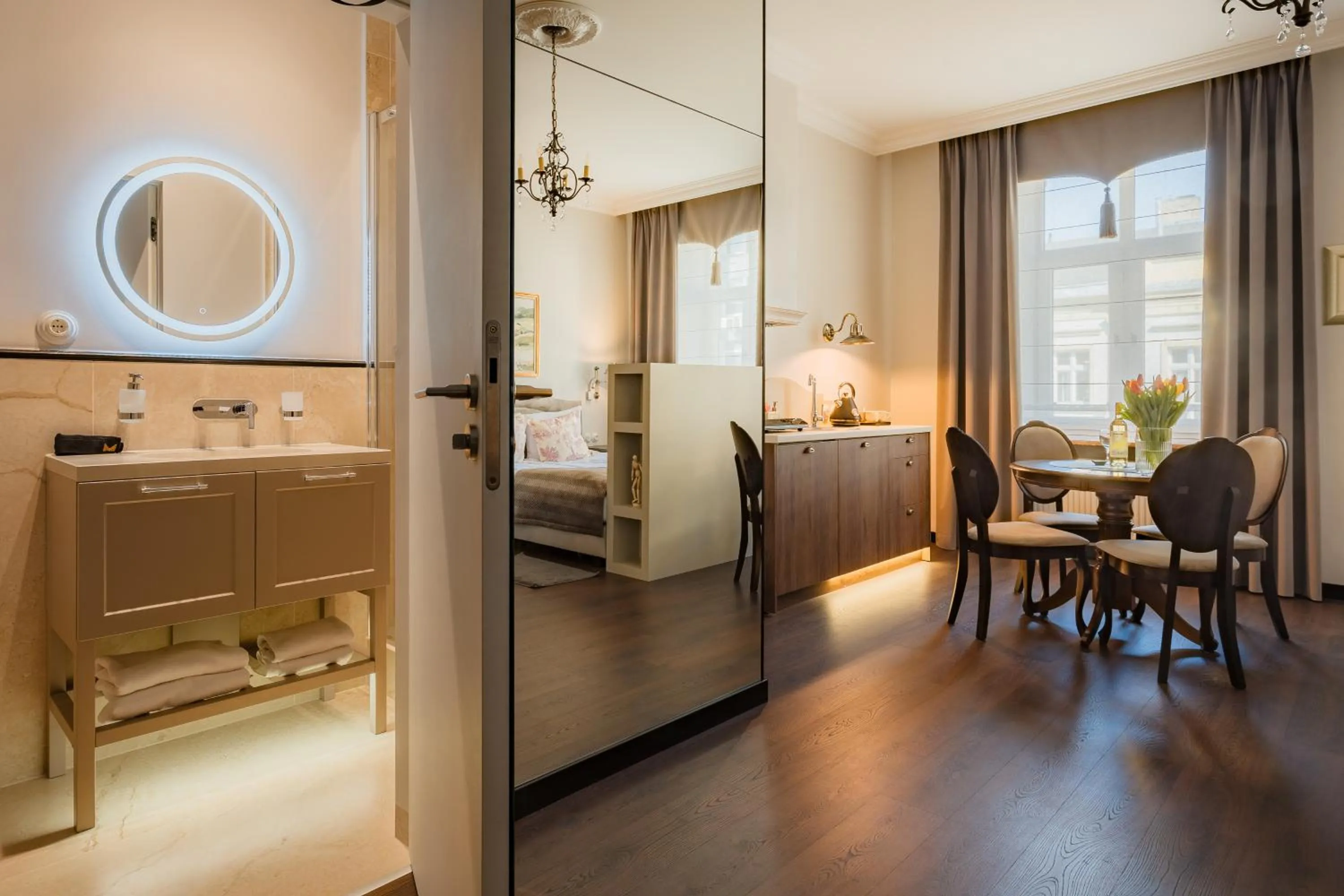 Bathroom in Piotrkowska 89 Residence