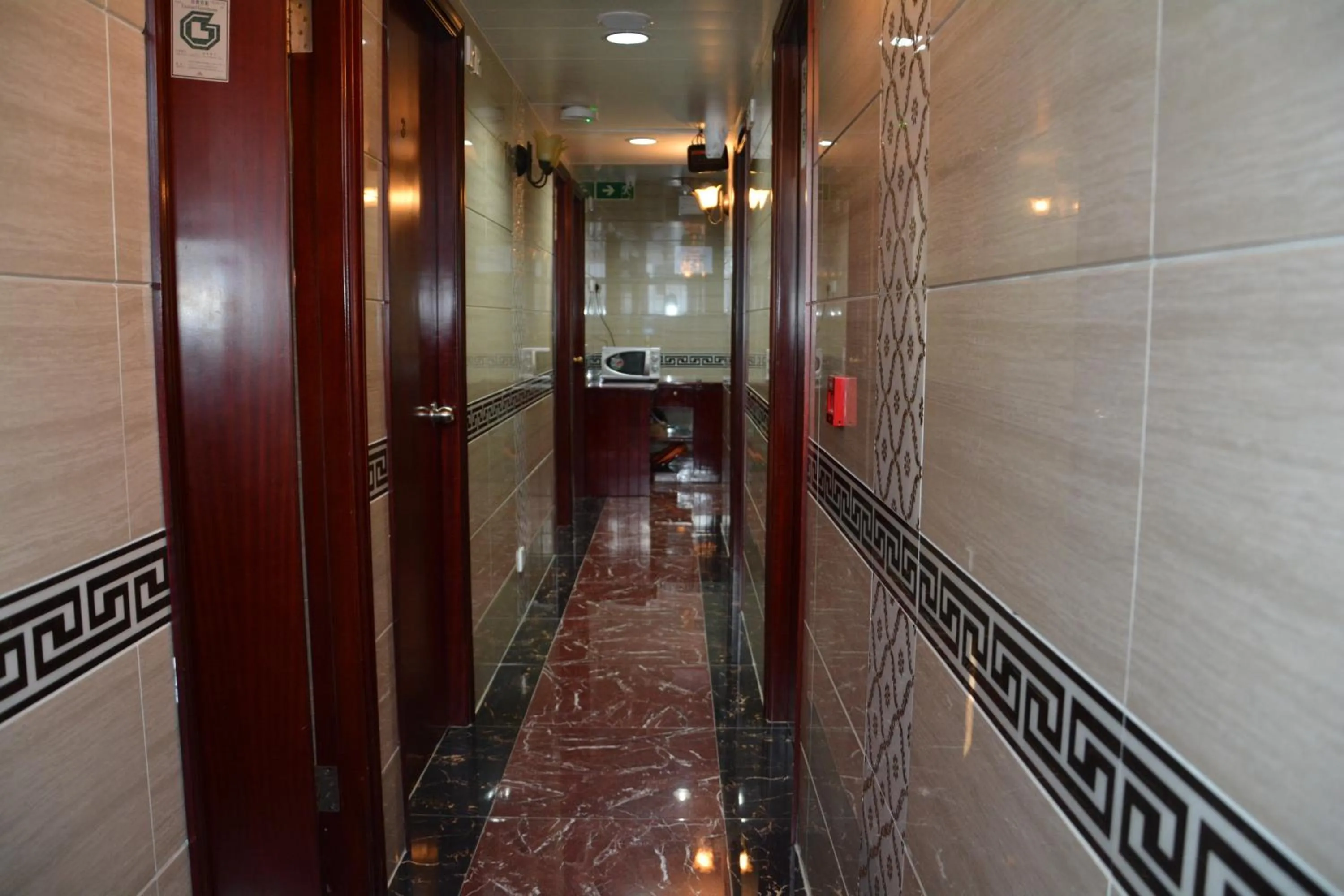 Lobby or reception in Everest Hostel