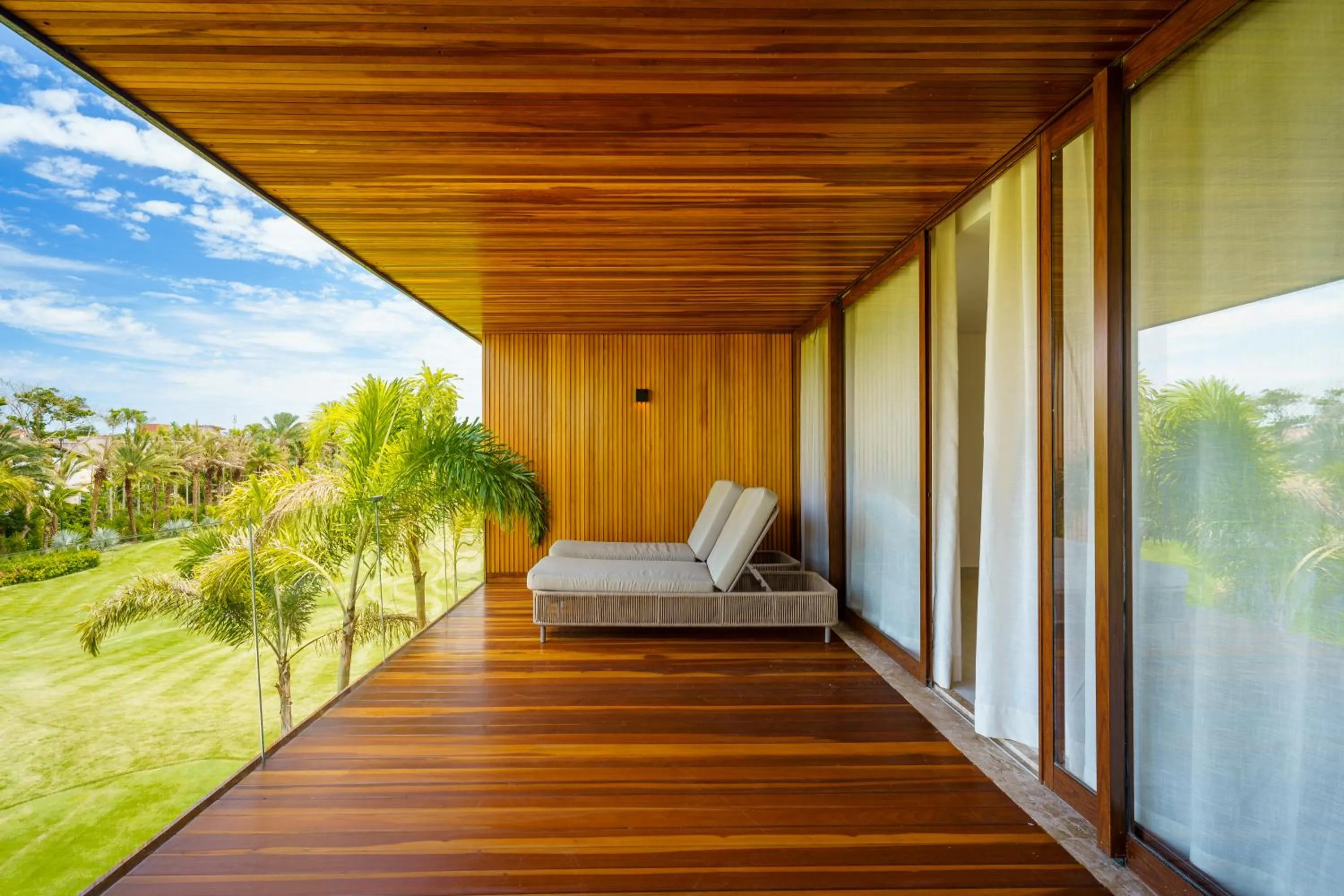 Balcony/Terrace, Bed in Zendaya Resort Beach Sport & Spa