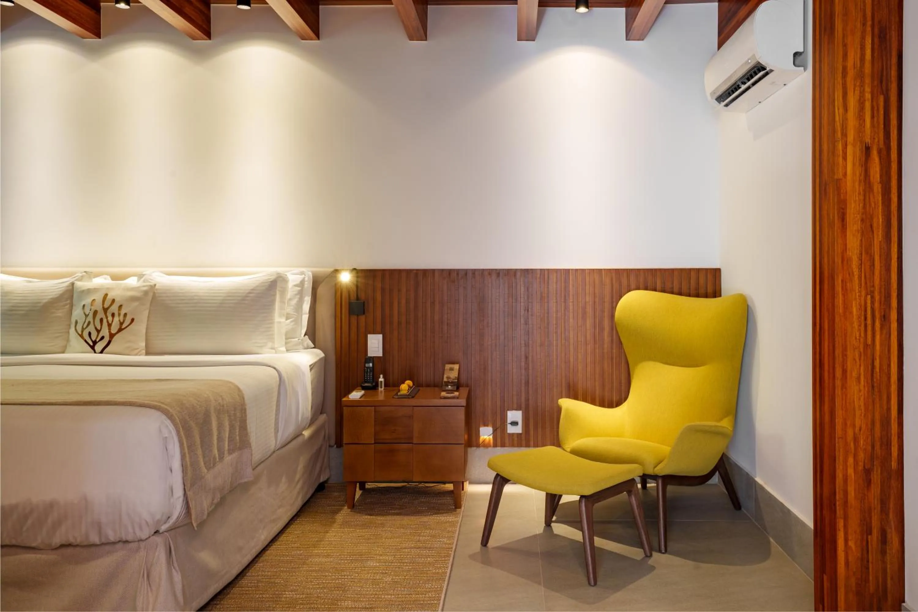 Bedroom, Bed in A Concept Hotel & Spa