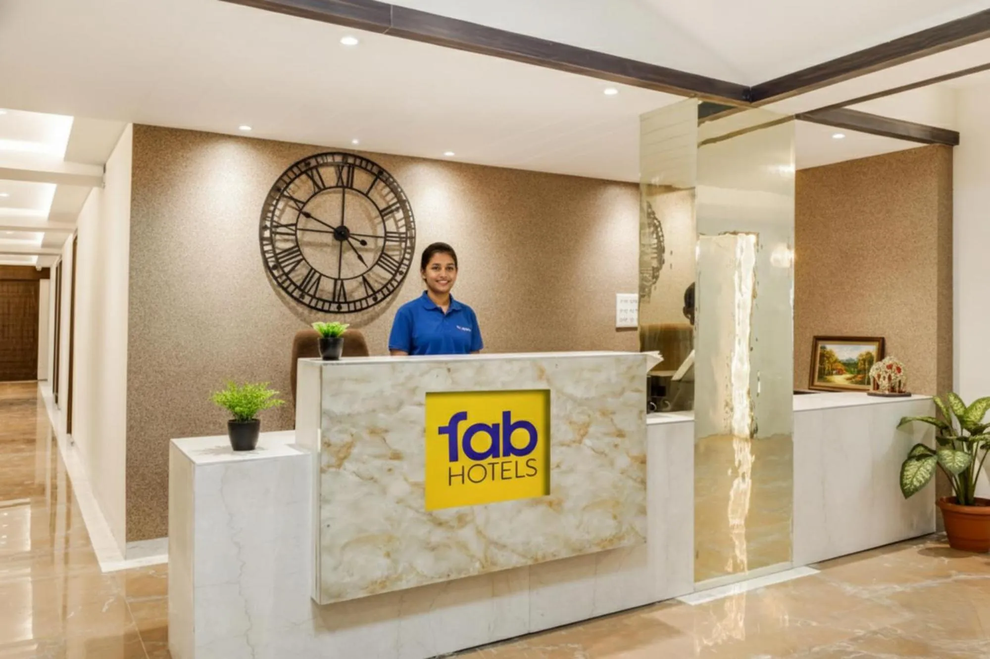 Lobby or reception in FabHotel Imperial Regency