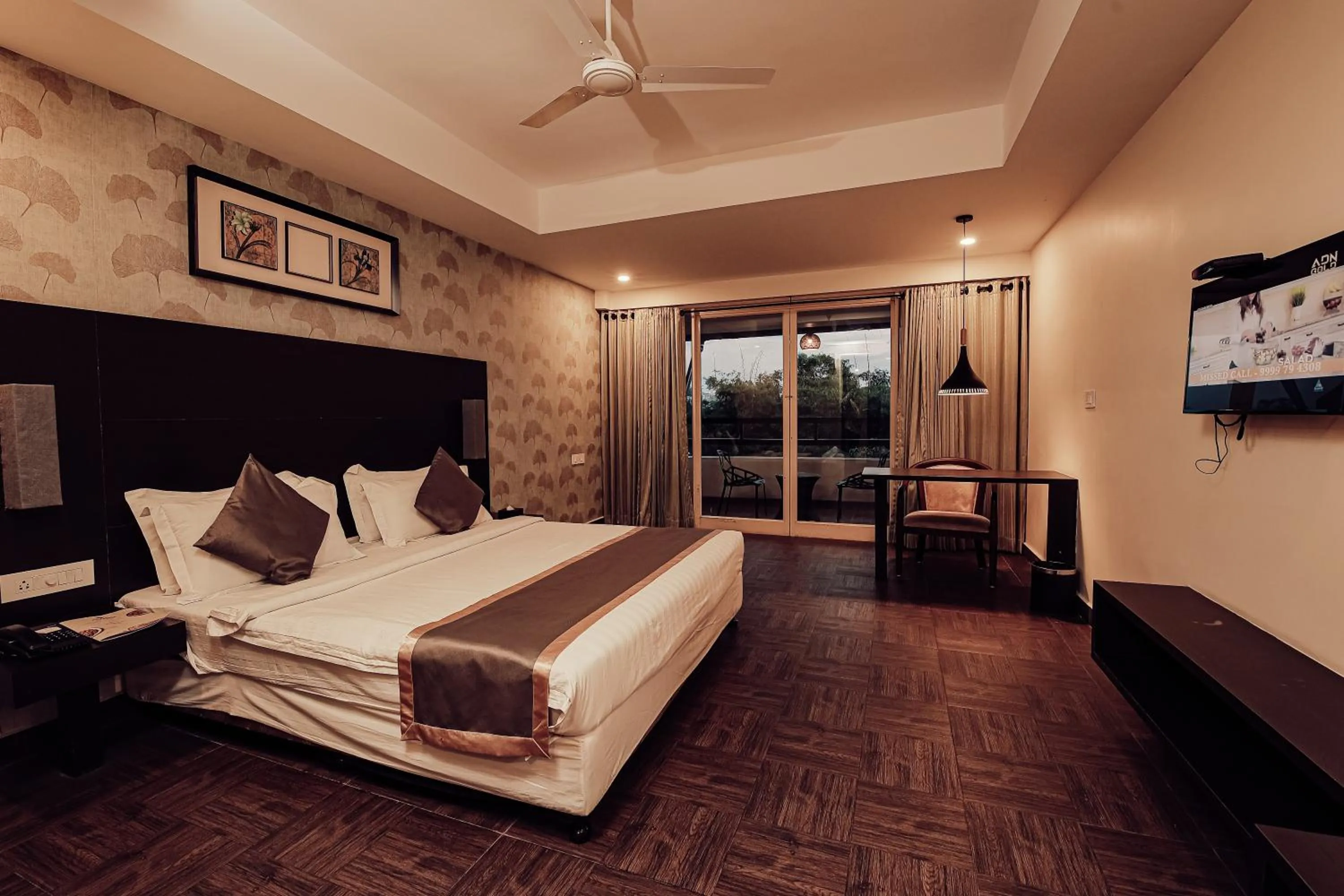 Bed in Avoki Resorts