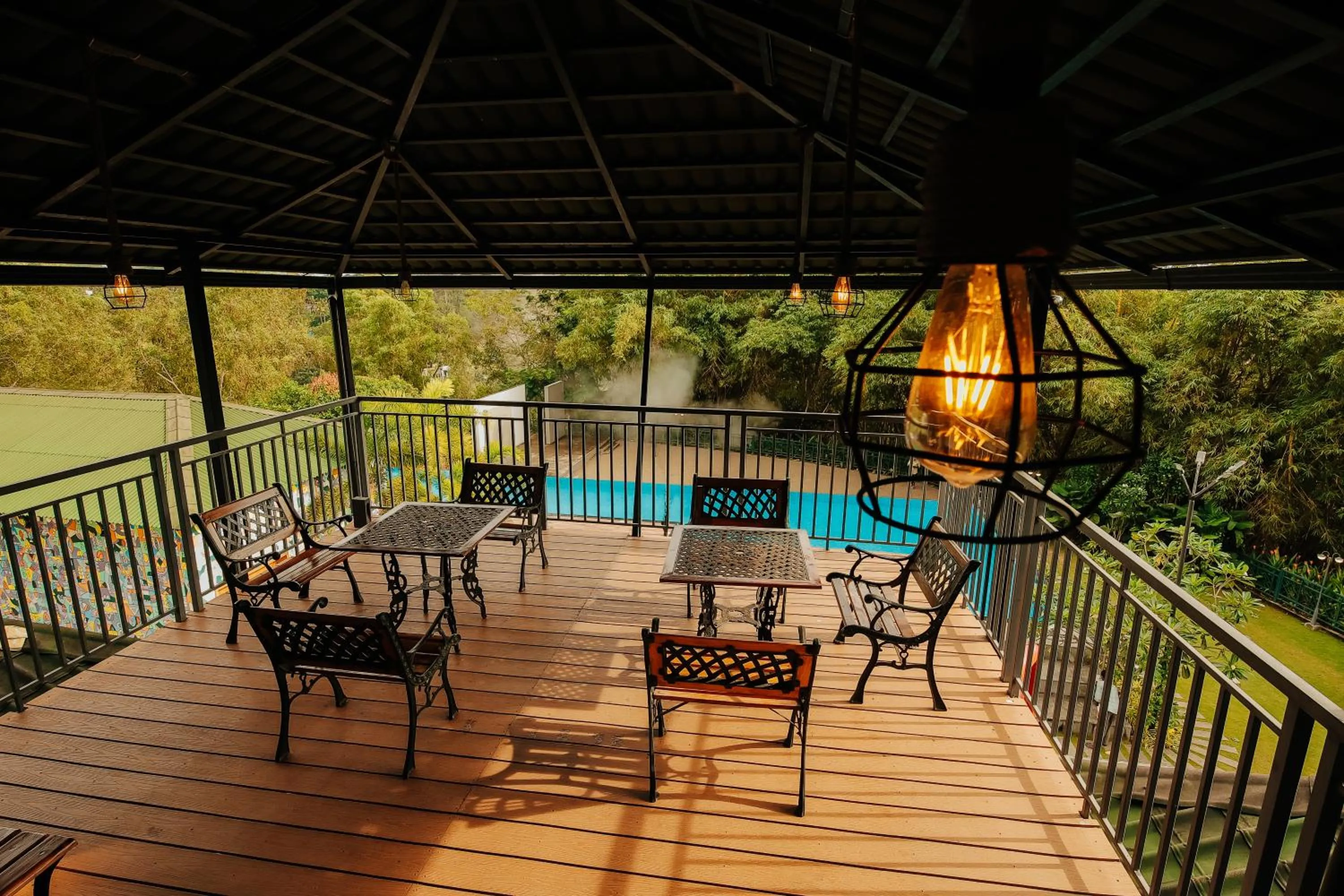 Patio in Avoki Resorts