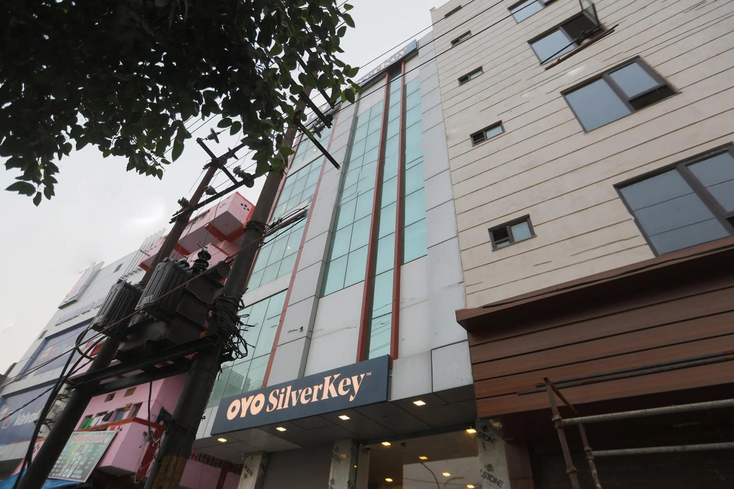 Facade/entrance in Super HOTEL SILVERKEY NEAR LIC BUILDING MAIN RD KHODA NEXT TO SHYAM OIL