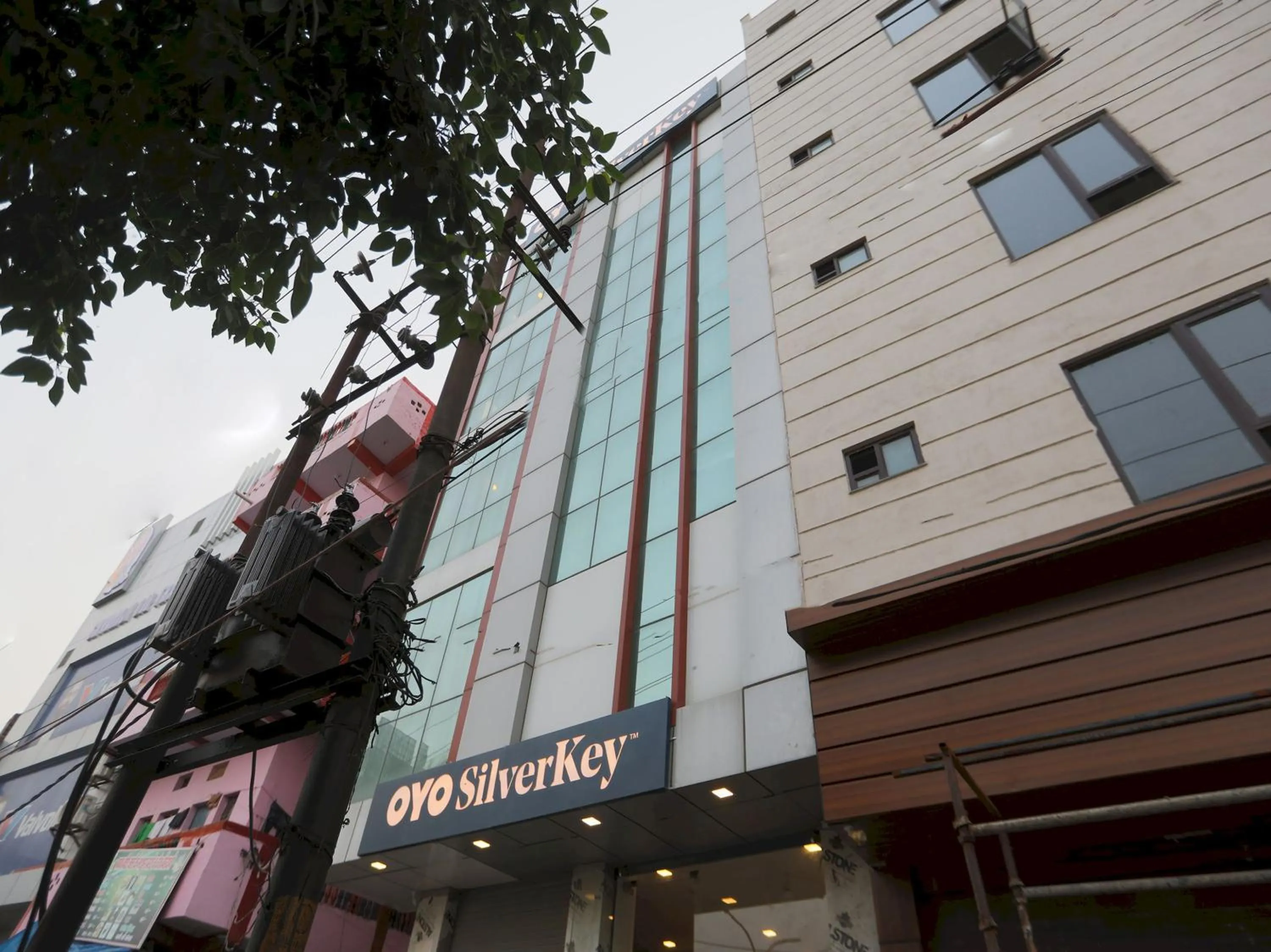 Facade/entrance in Super HOTEL SILVERKEY NEAR LIC BUILDING MAIN RD KHODA NEXT TO SHYAM OIL