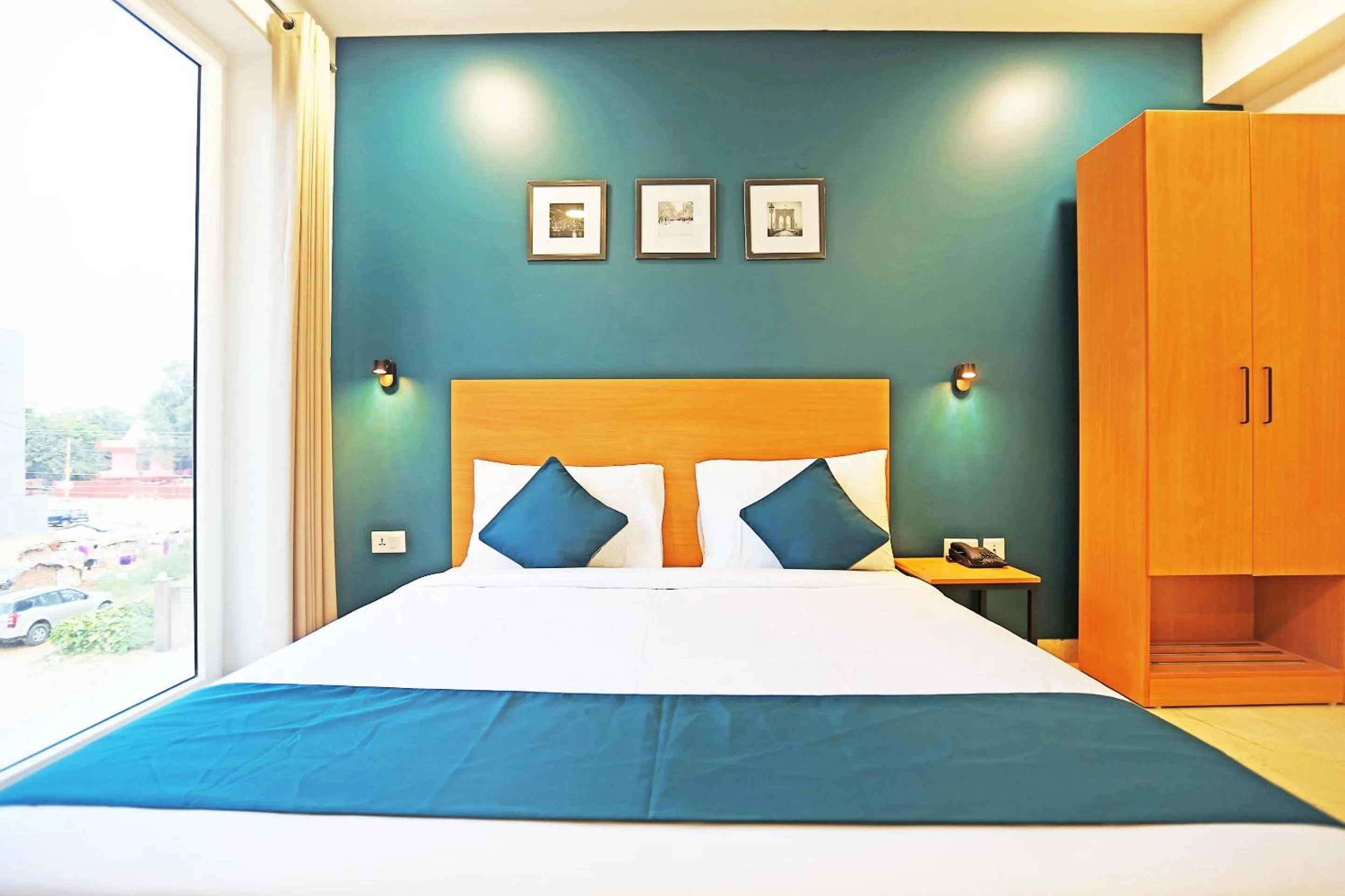 Lobby or reception in Hotel O Moody Moon Blue