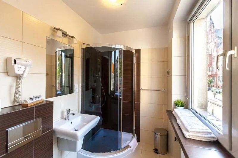 Bathroom in Hotel Ratuszowy