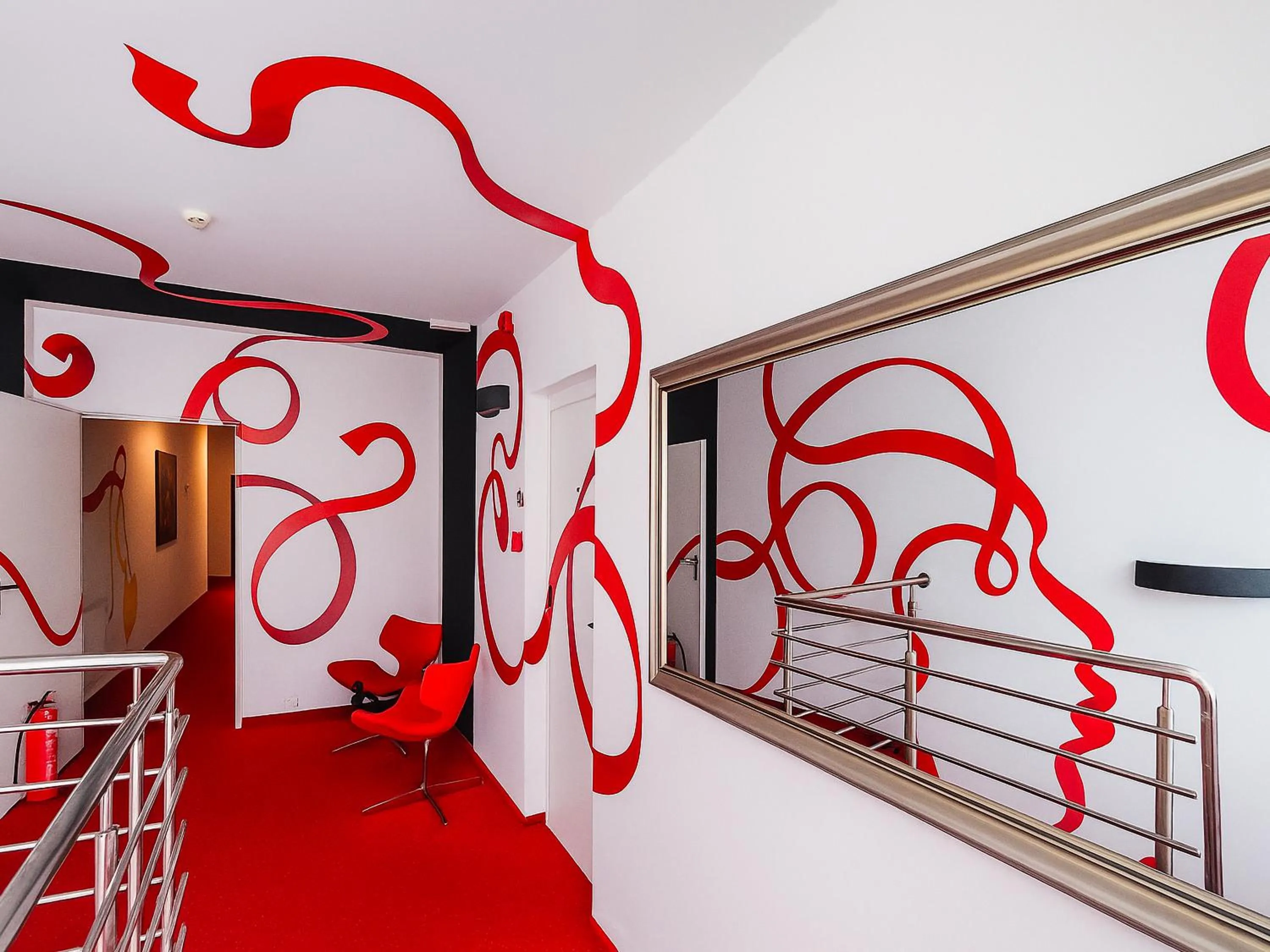 Bed in Hotel Ratuszowy