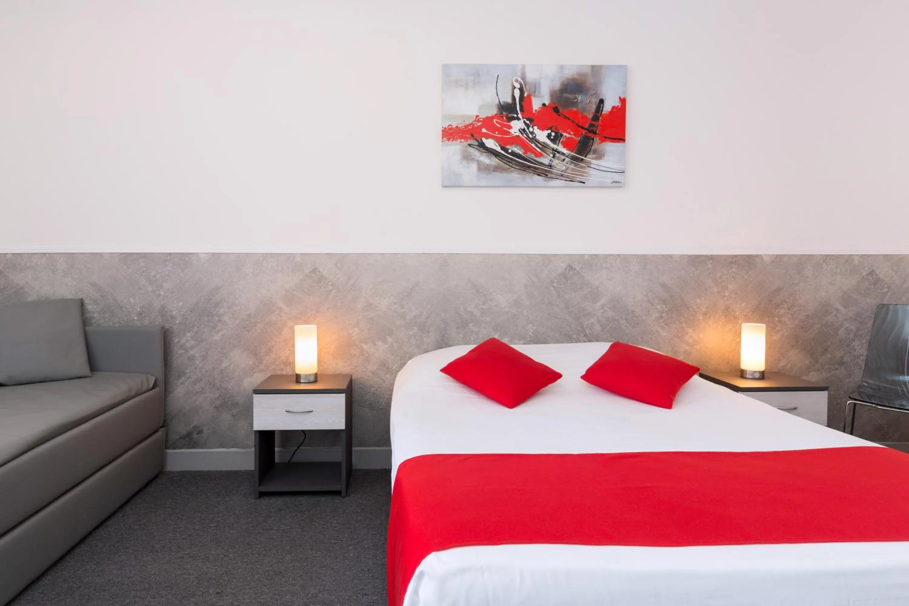 Bed in Hotel El Paradiso