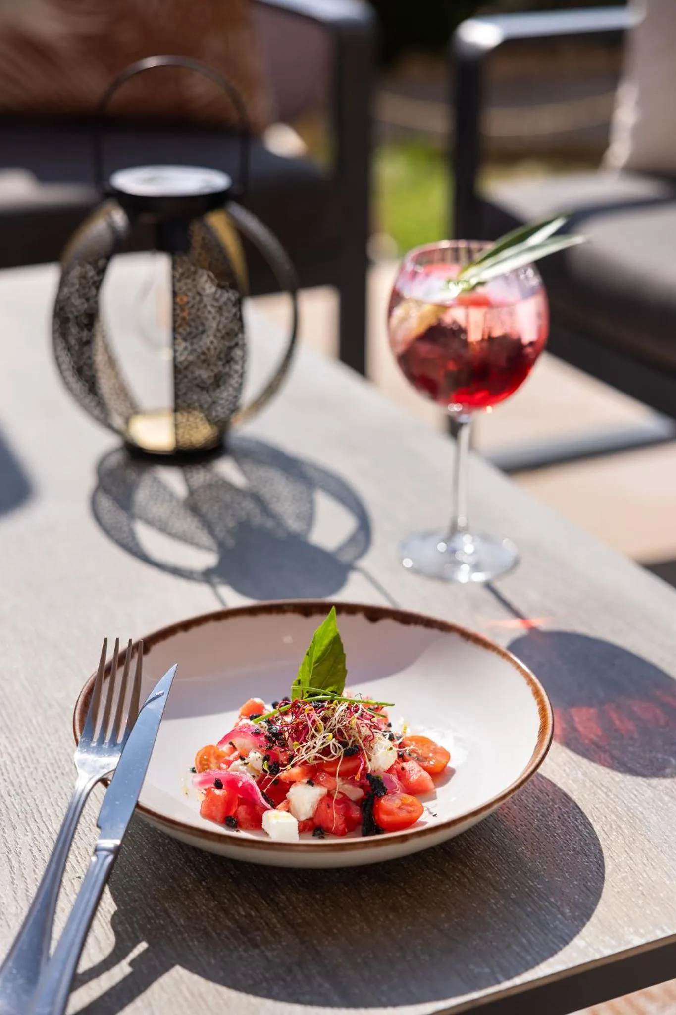 Restaurant/places to eat in Hotel Club Le Capet